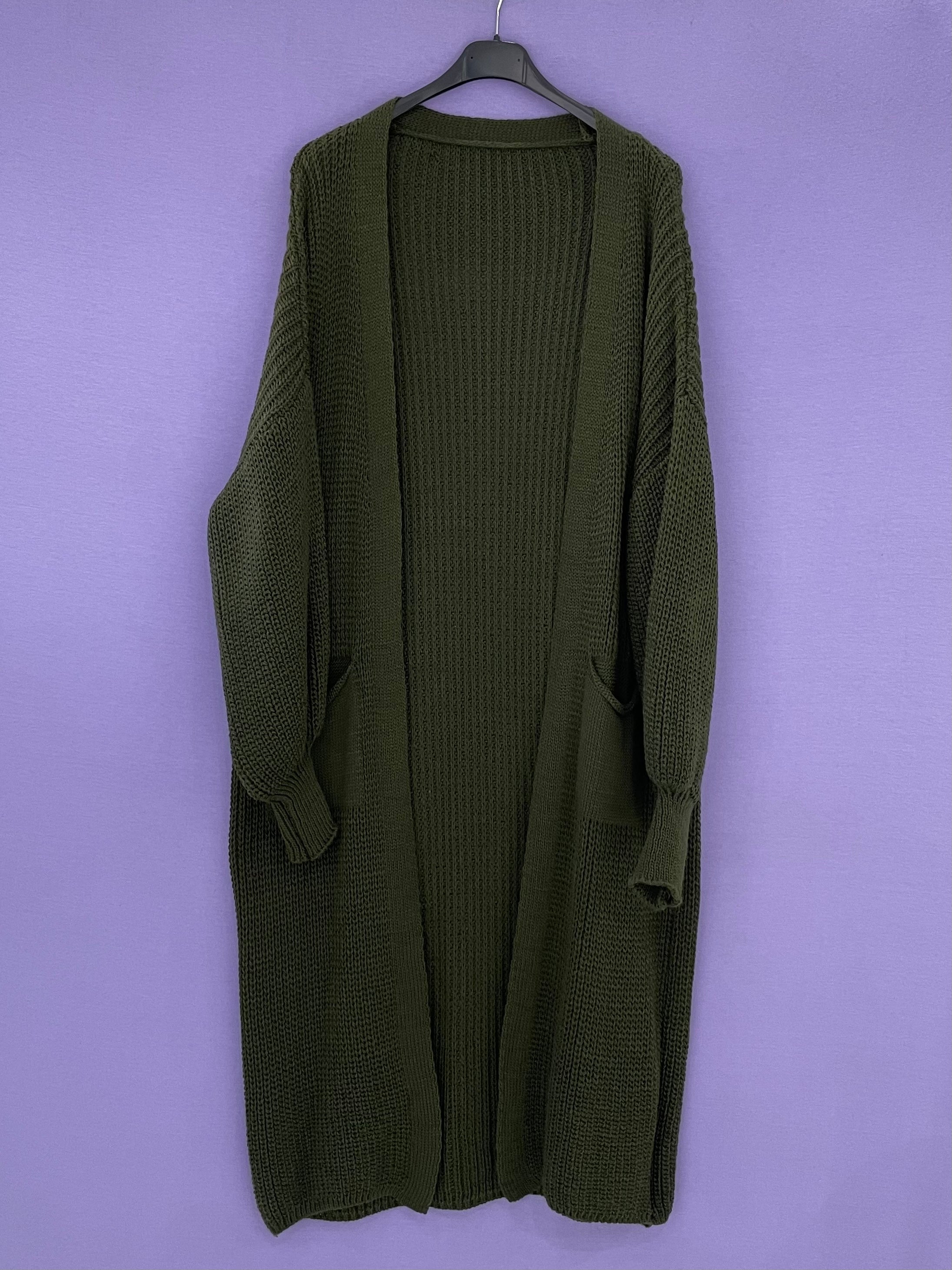 Maxi cardigan curvy plus