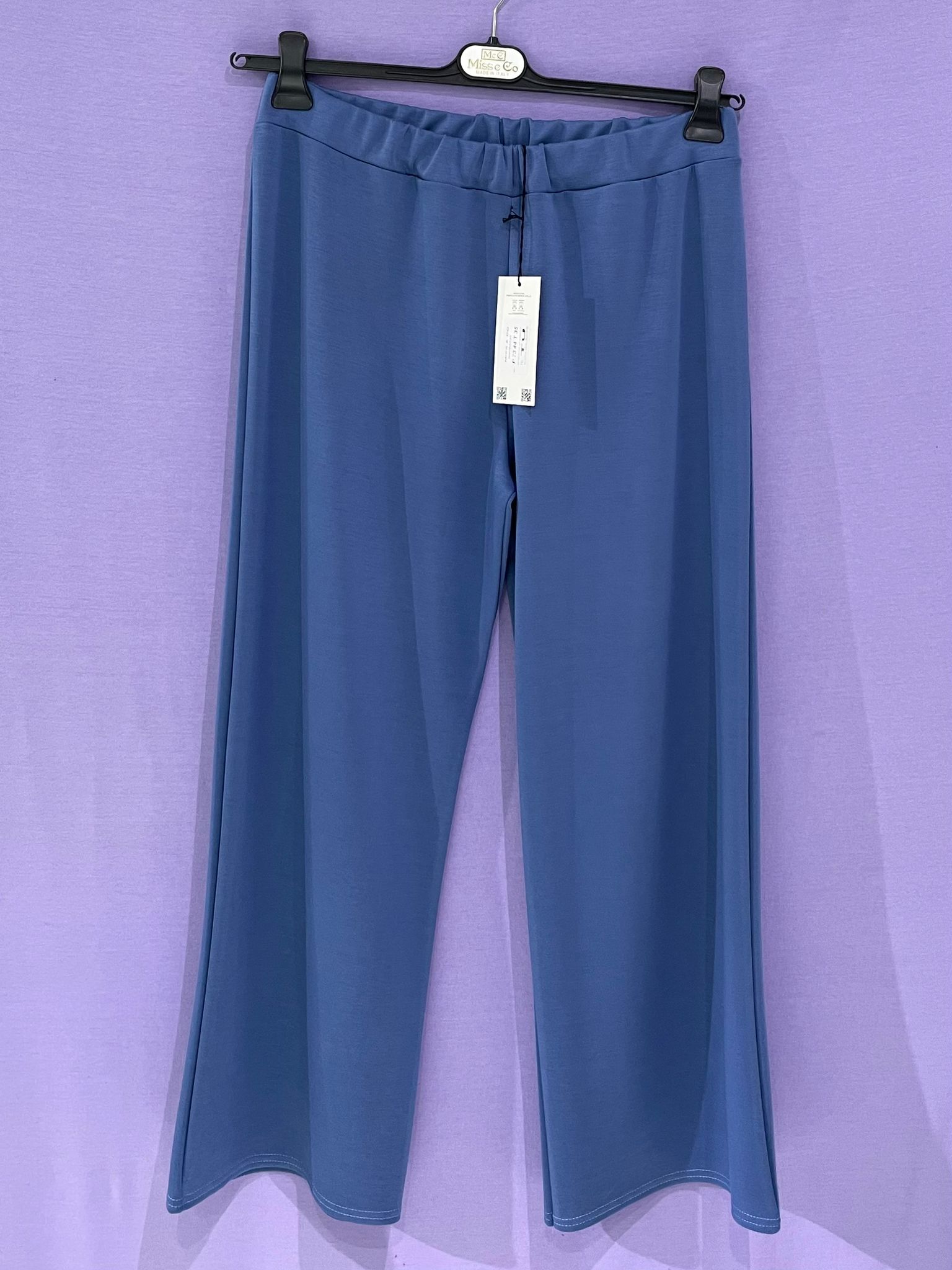 Maxi pantalone elasticizzato curvy