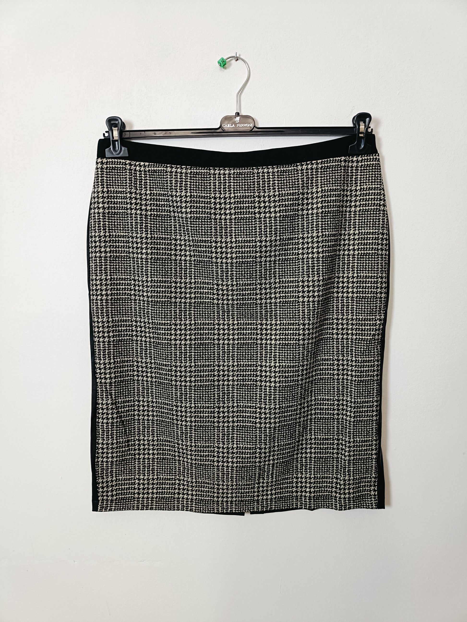 Gonna lurex ecopelle curvy