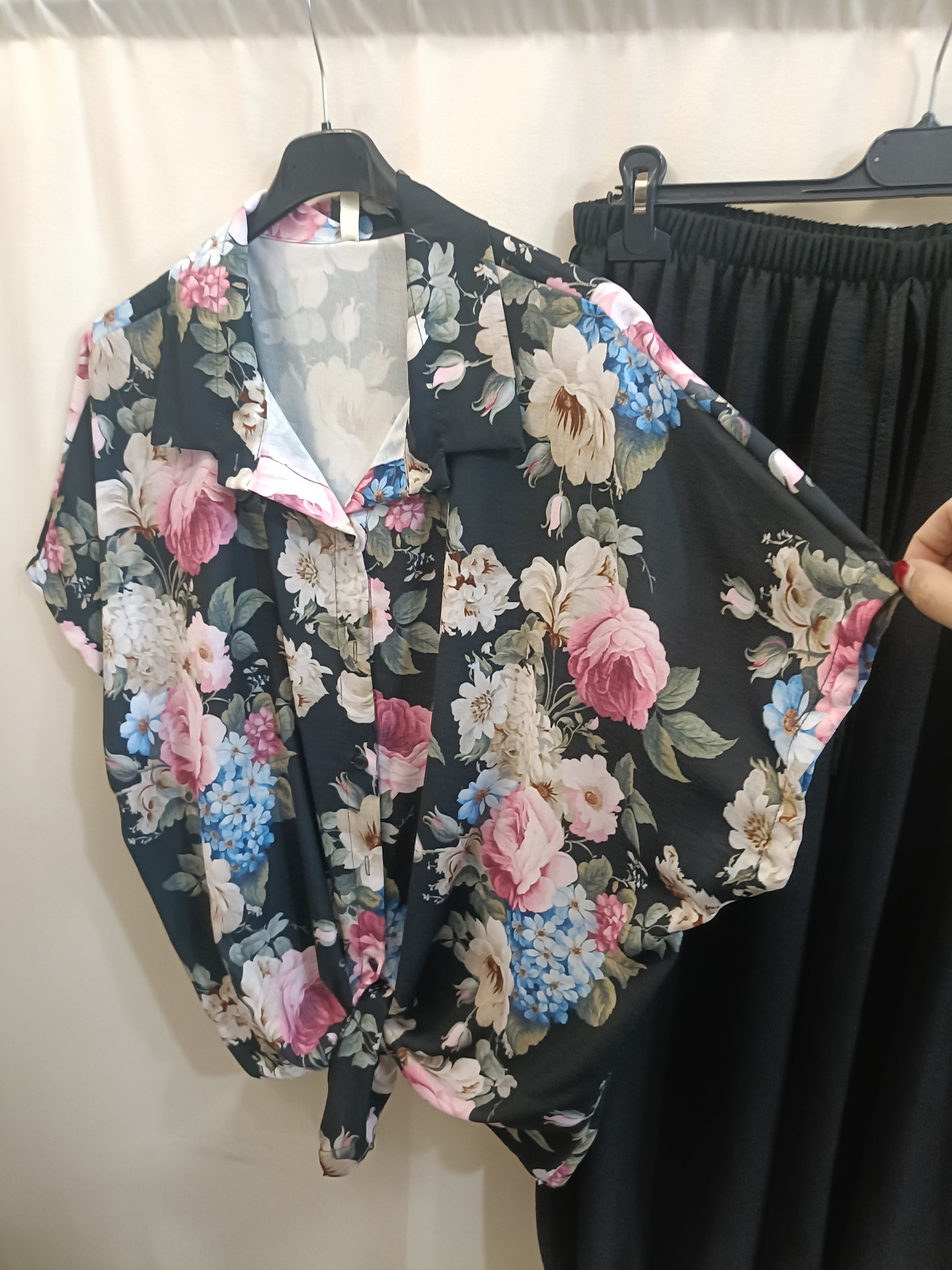 Completo Coordinato Harem - pantalone e camica vestibilità XL 5XL