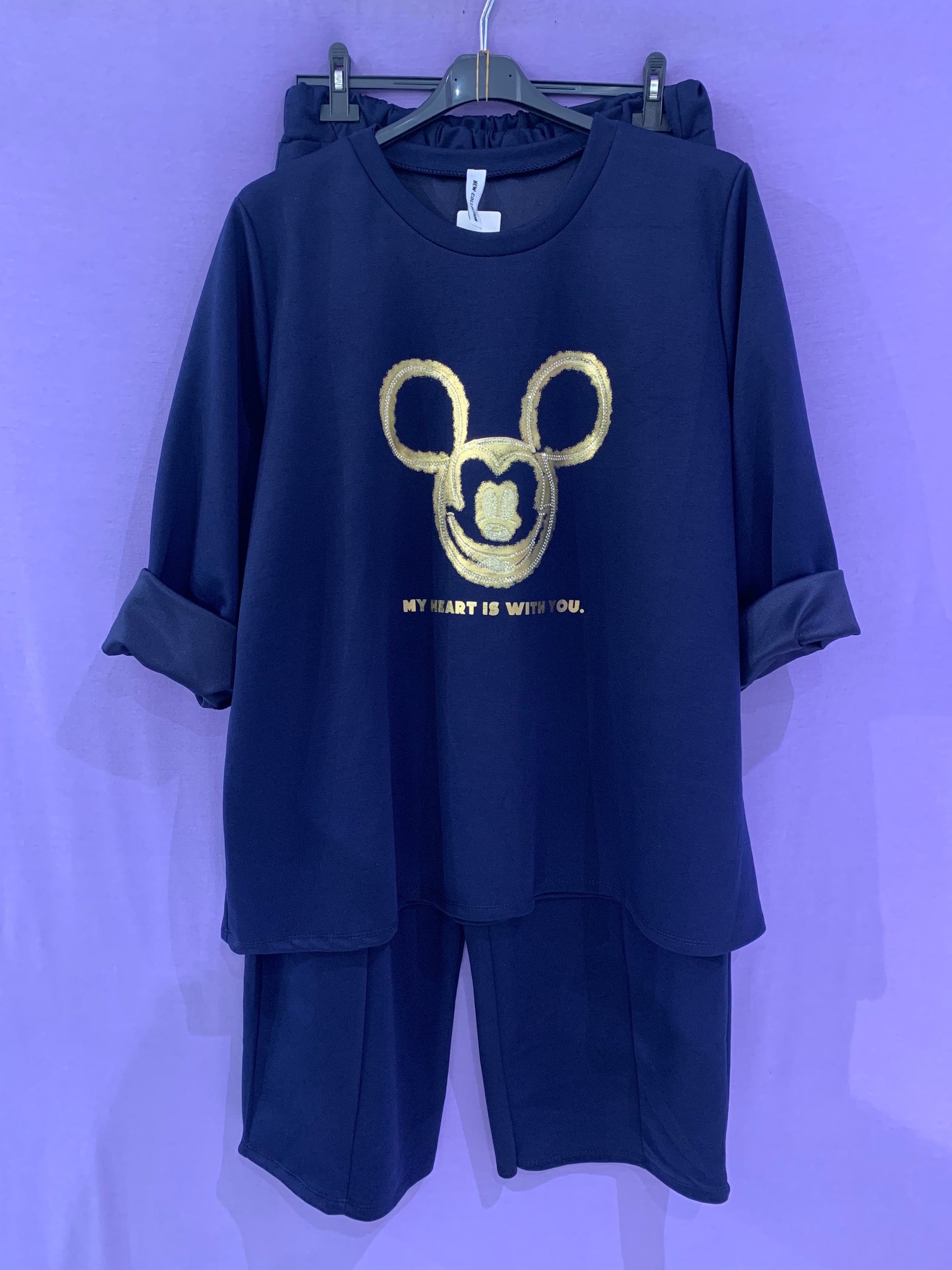 Maxi tuta Mickey Mouse curvy