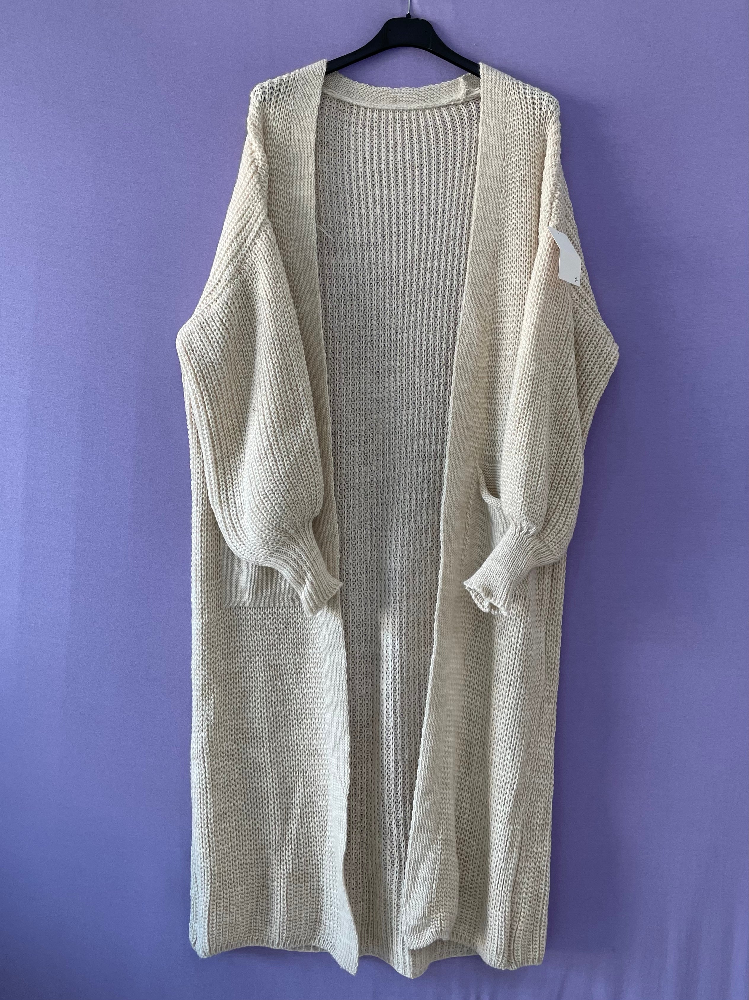 Maxi cardigan curvy plus