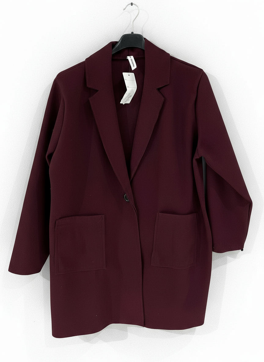 Cappotto corto curvy