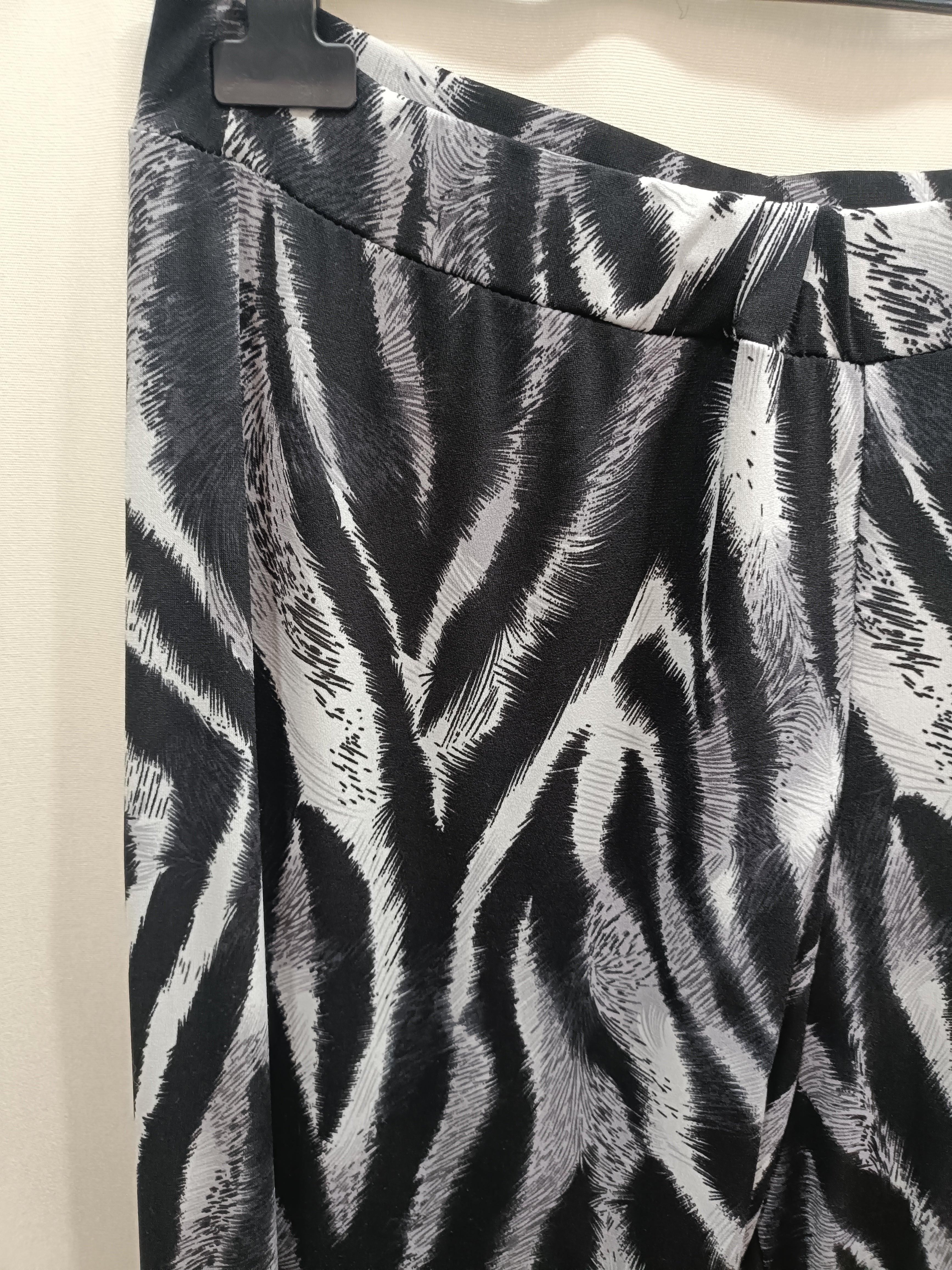 Pantalone fantasia Black White
