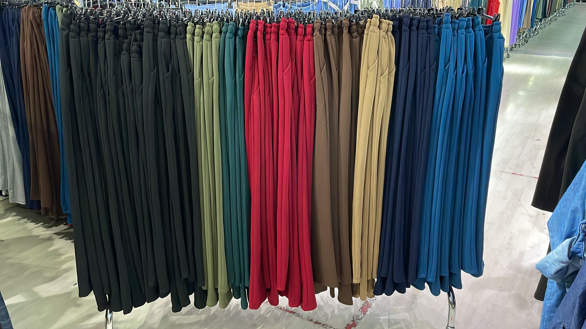 Pantalone curvy elasticizzato