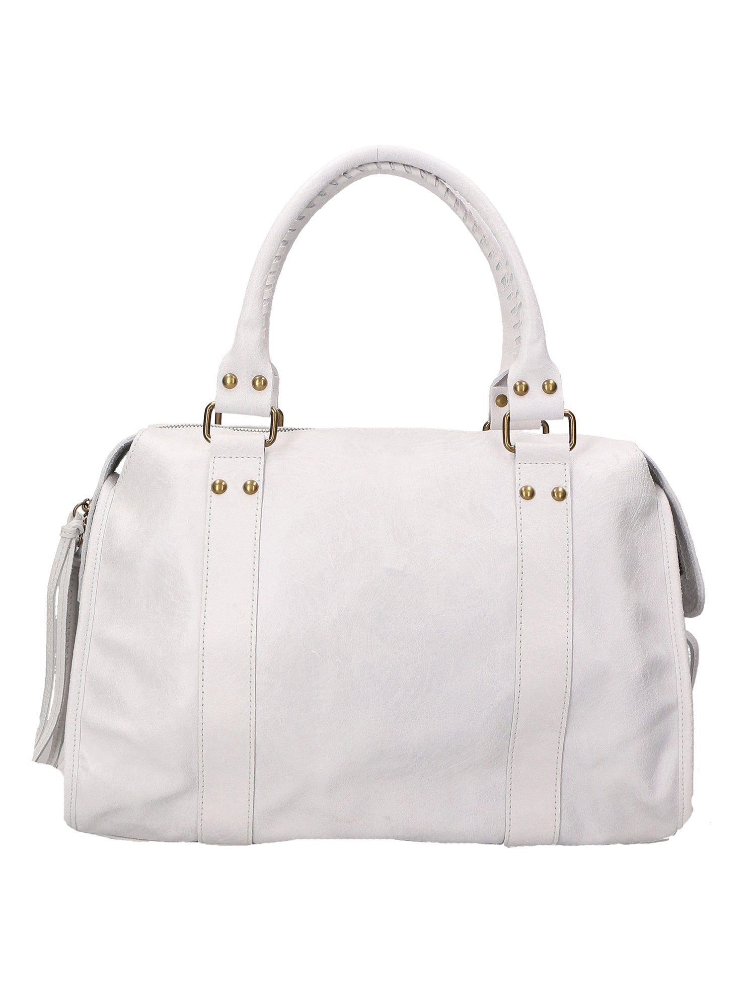 Borsa Modello City Bag Grande Vera Pelle artigianale - Made in Italy