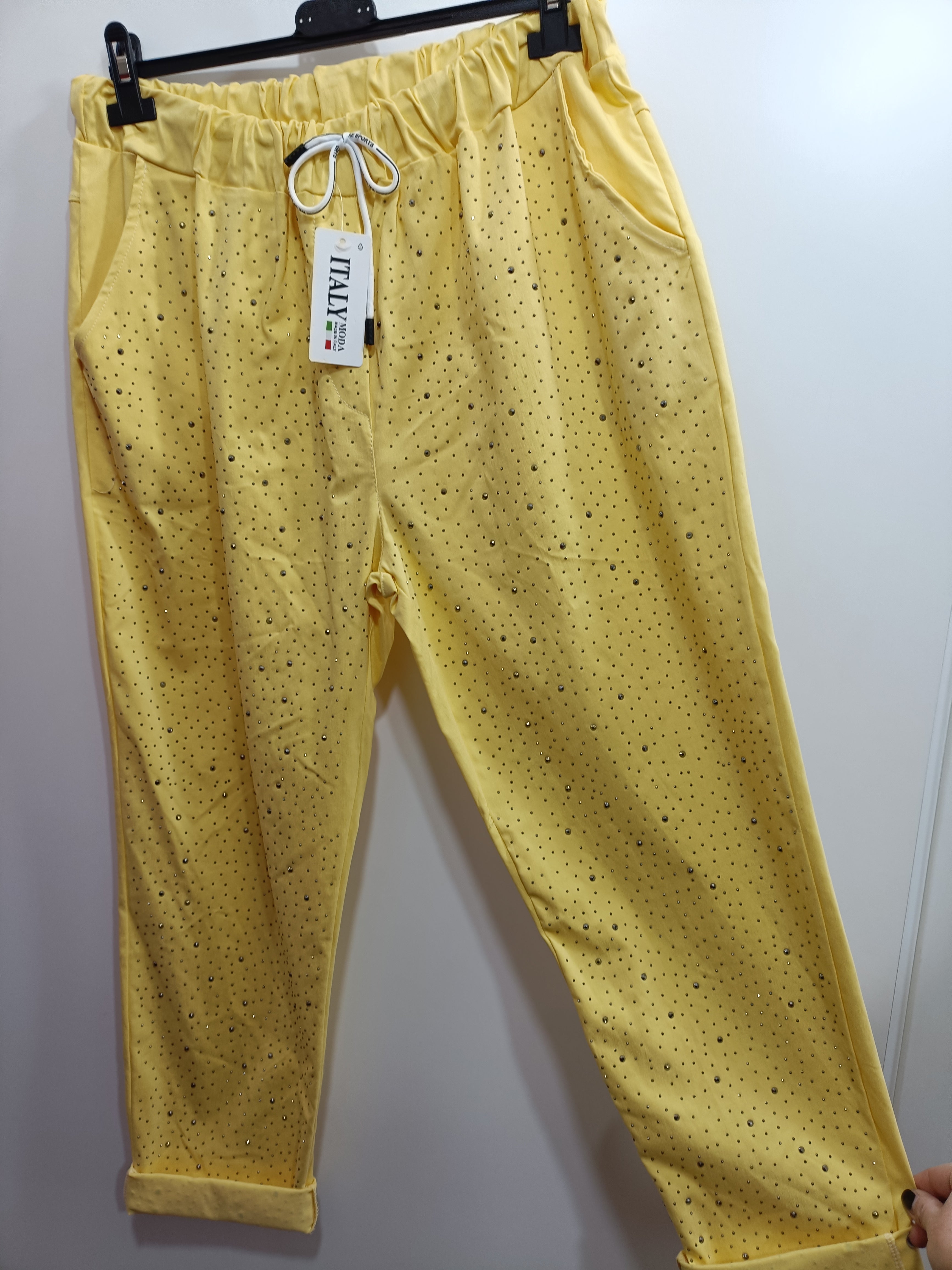 Pantalone Jeansetto brillantini - taglie comode