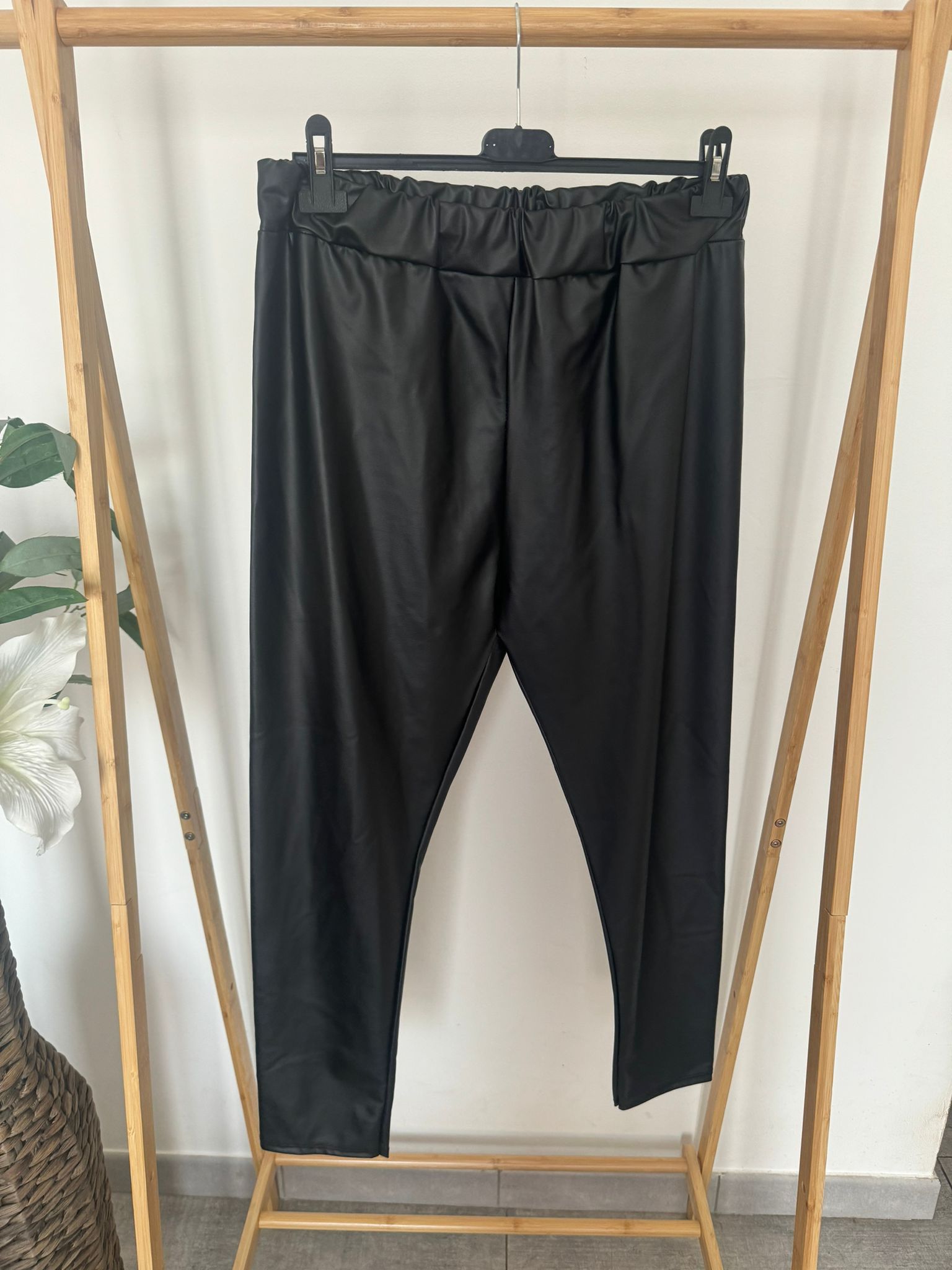 Leggings ecopelle curvy