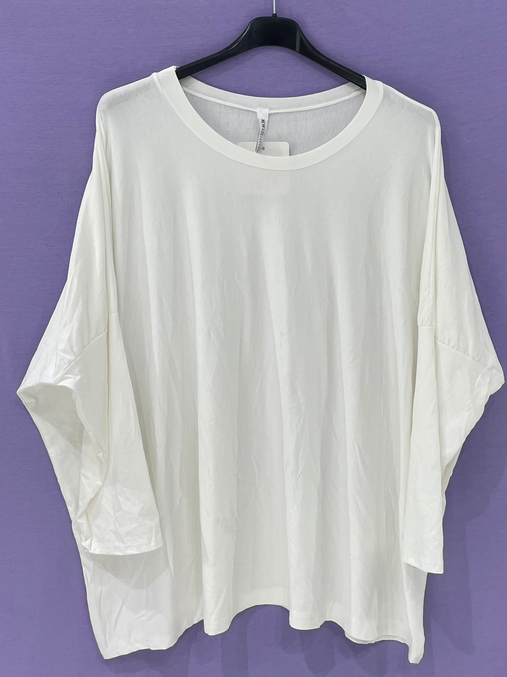 Maxi maglia manica lunga curvy