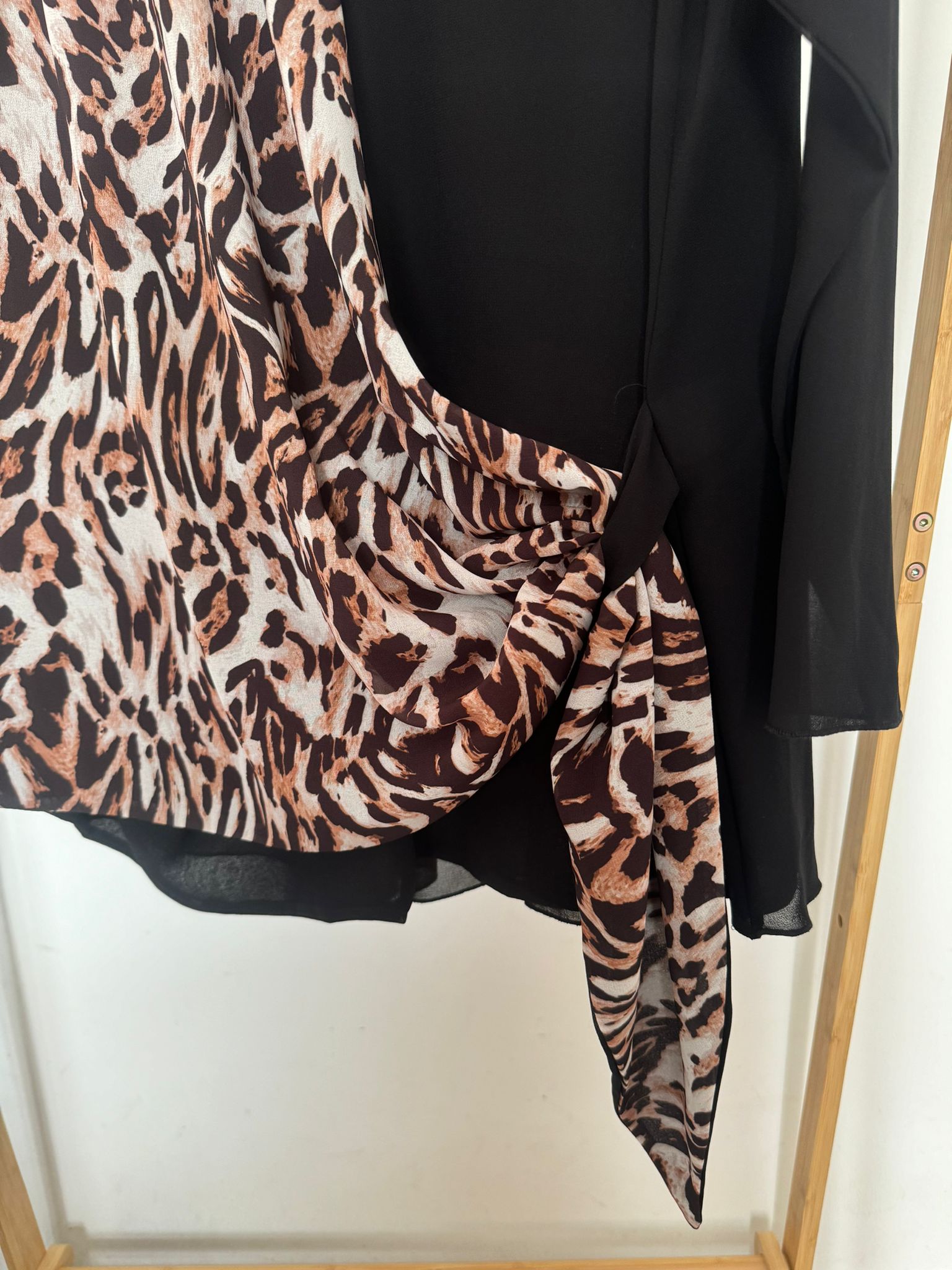 Maxi maglia animalier