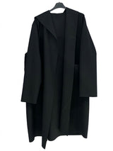 Maxi cappotto taglio vivo curvy