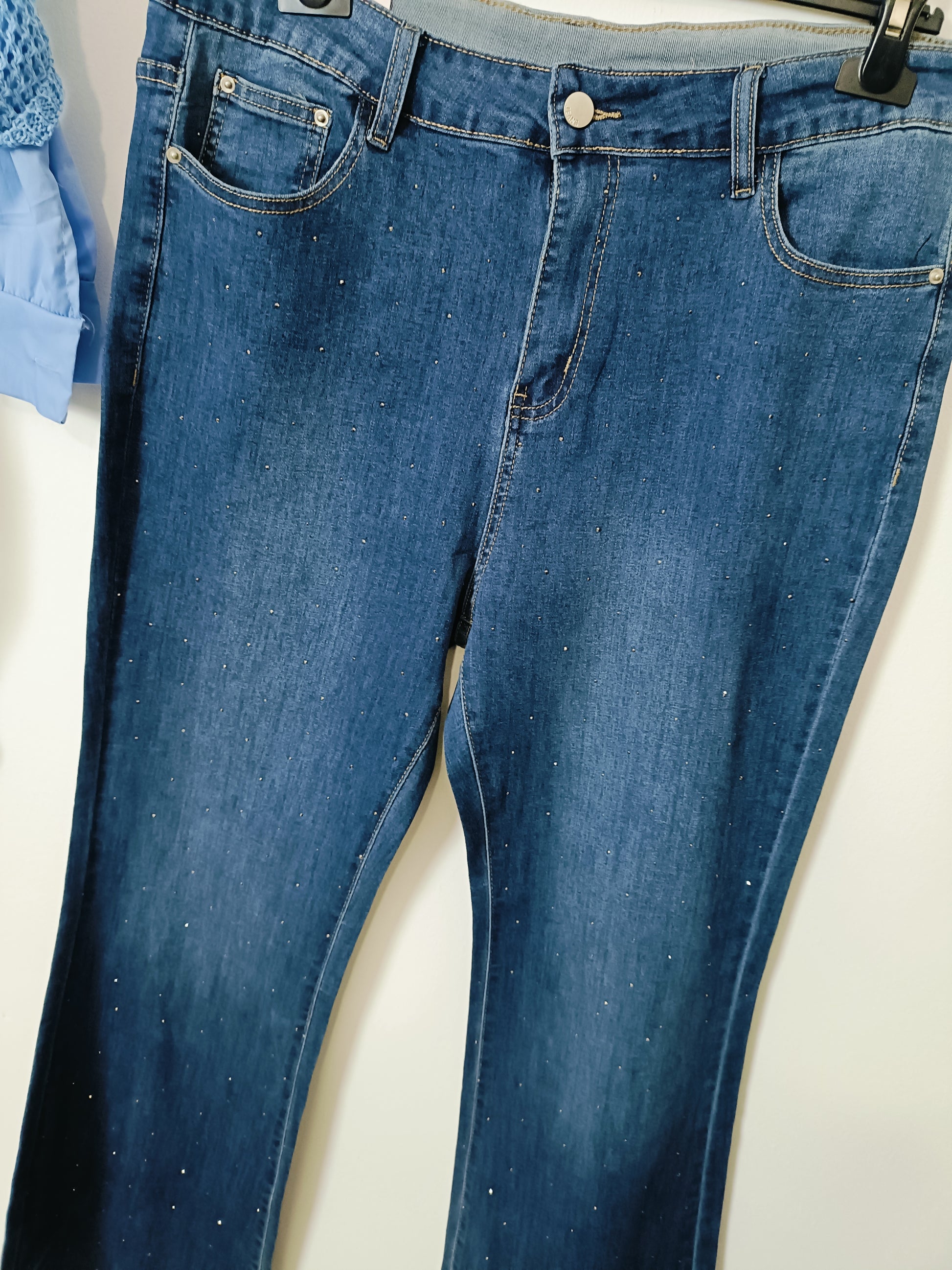 Jeans curvy zampa brilli