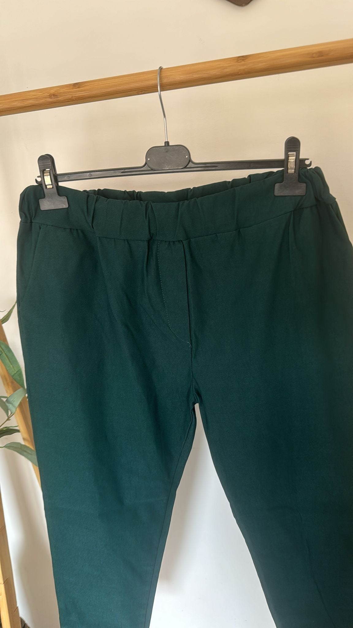 Pantalone curvy con elastico