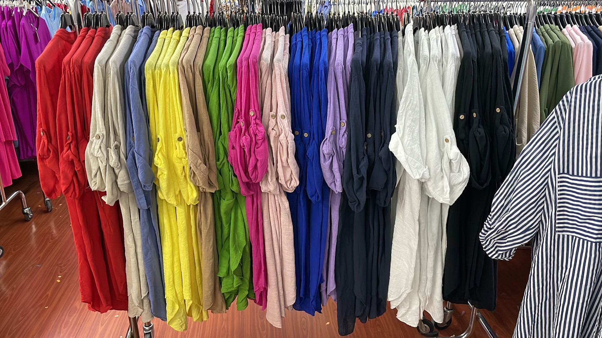 Maxi camicia cotone