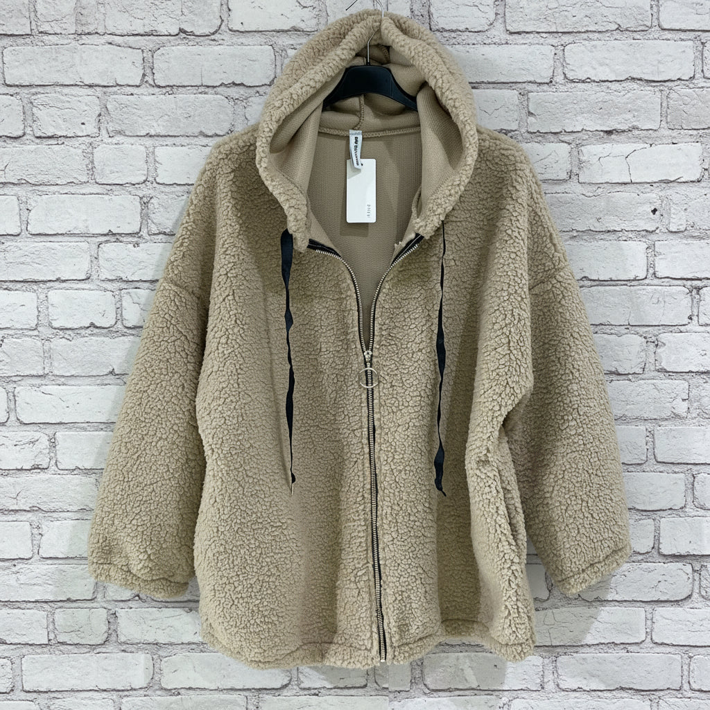 Maxi felpa teddy curvy