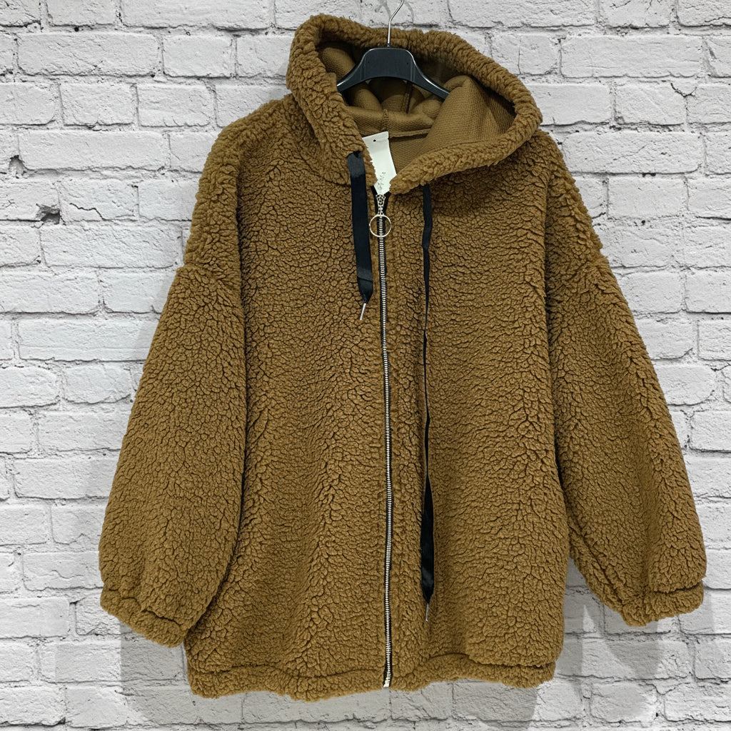 Maxi felpa teddy curvy