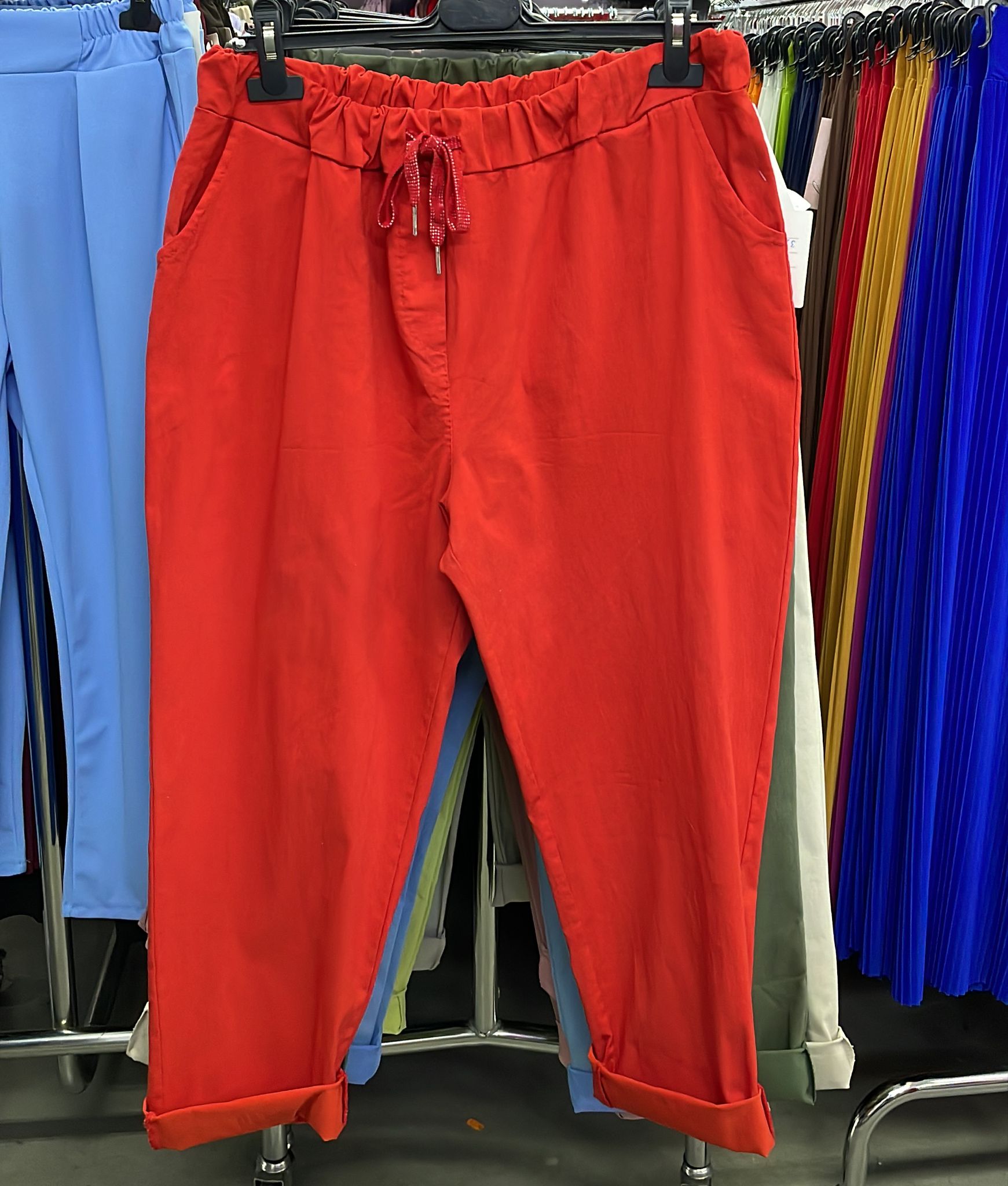 Jeansetti laccio curvy