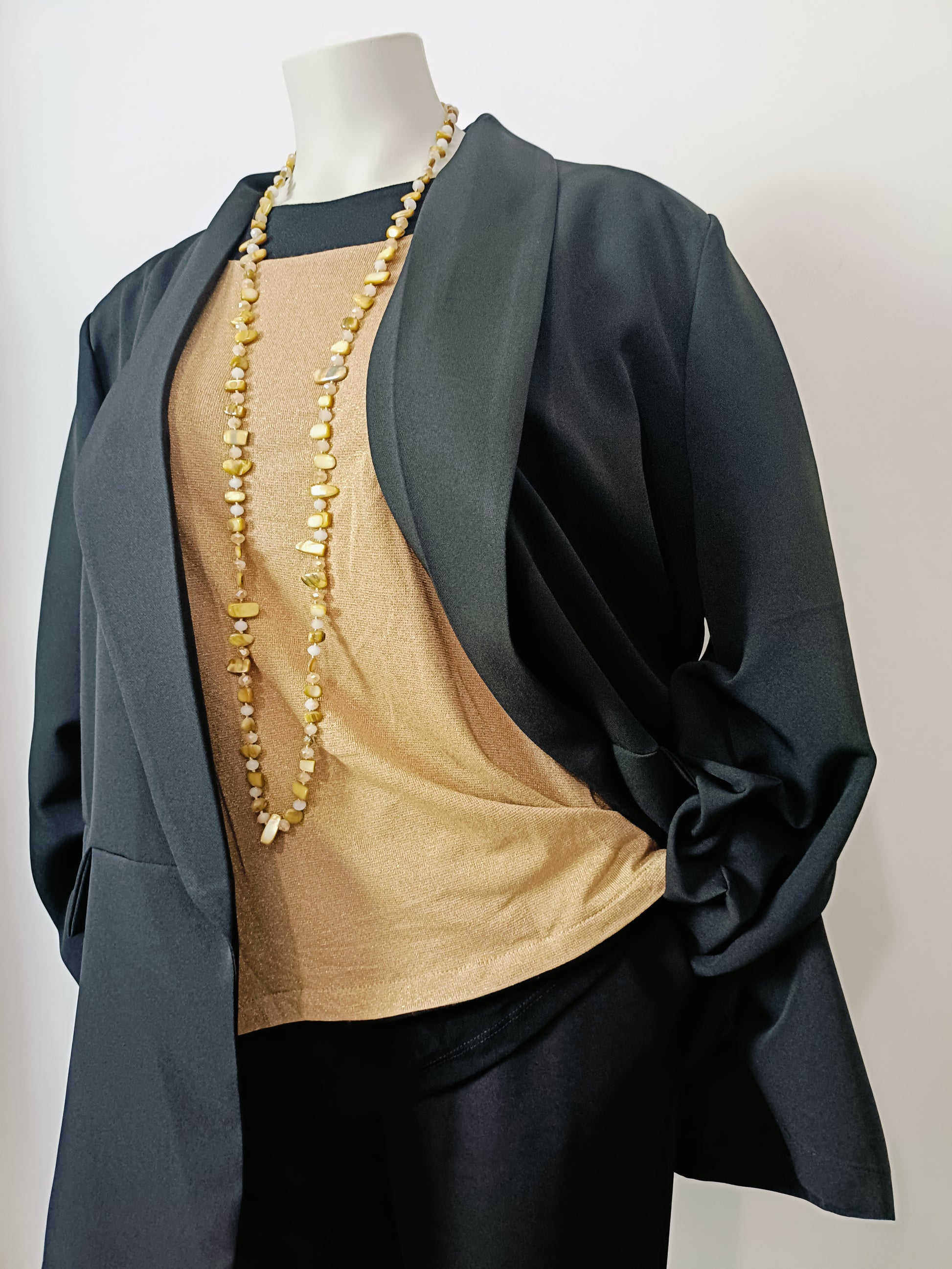 Blusa Curvy Gold