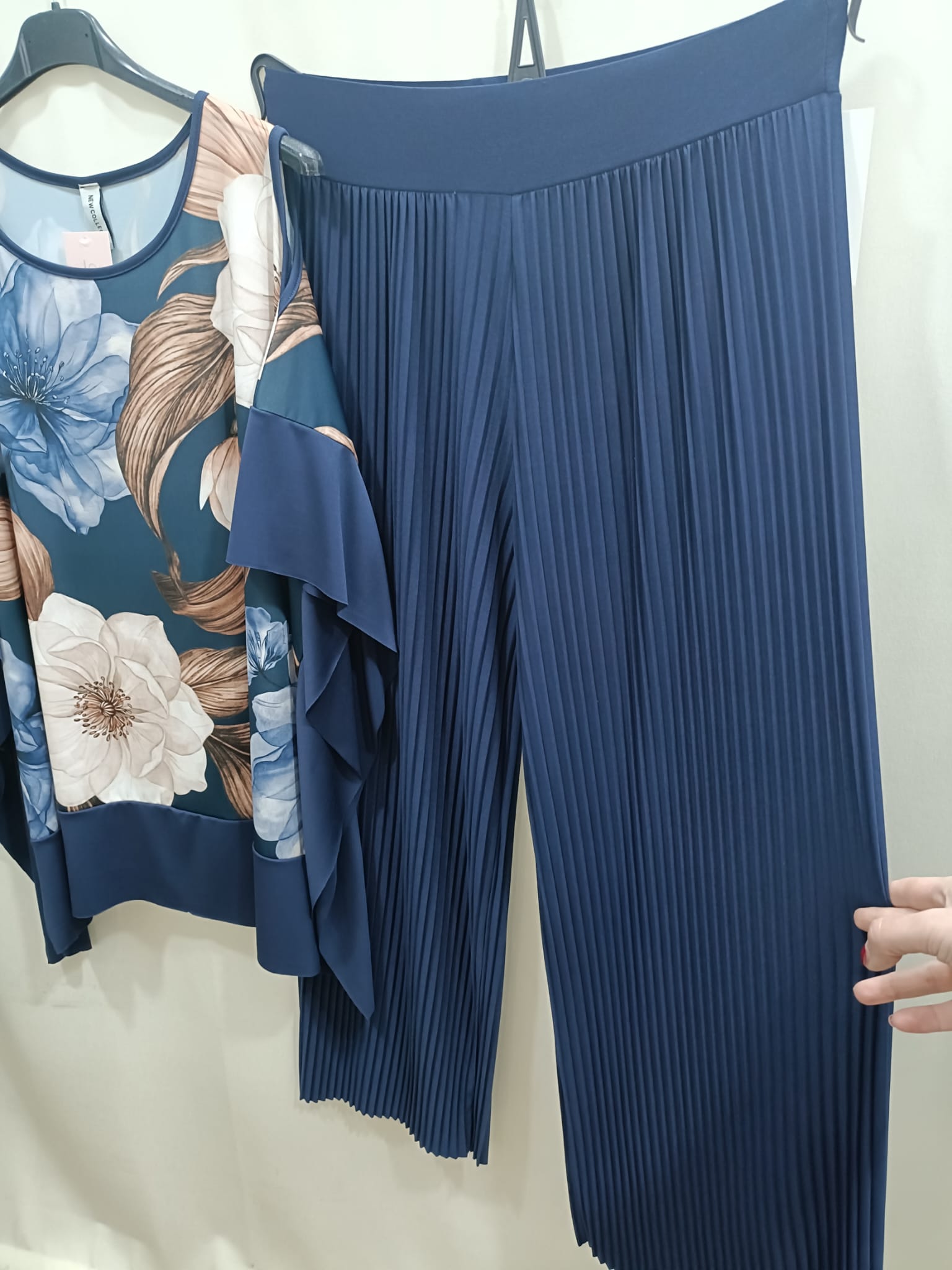 Pantalone Plissé - taglie comode made in Italy