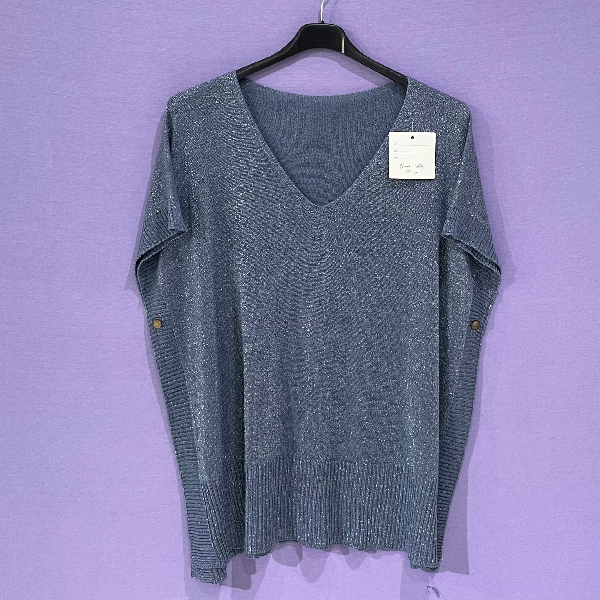 Maxi cappa lurex curvy