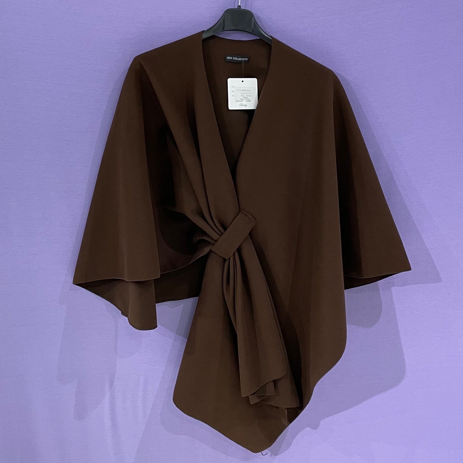 Mantella poncho pannetto curvy