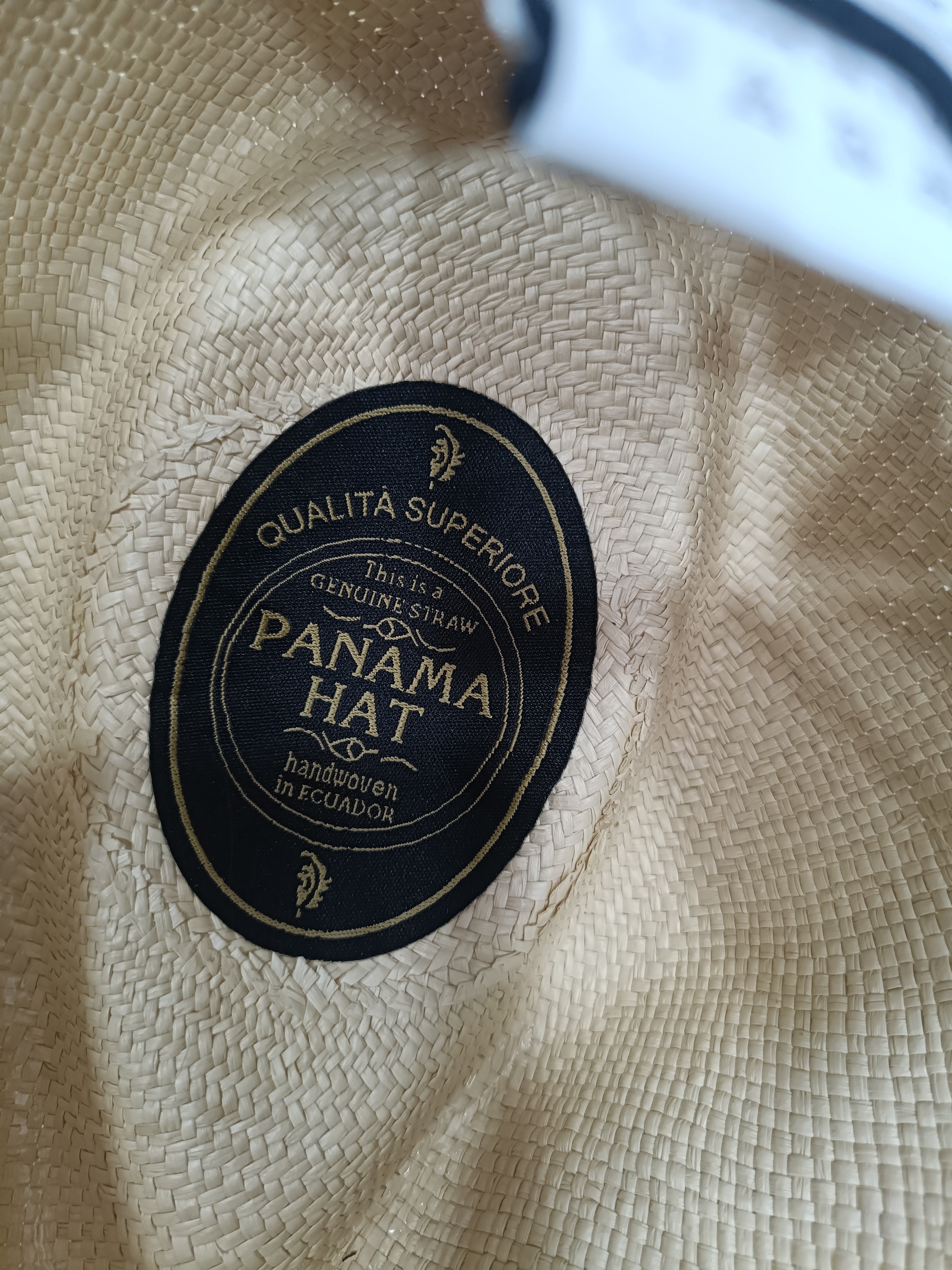 Genuine Panama Hat - cappello Panama in vera paglia