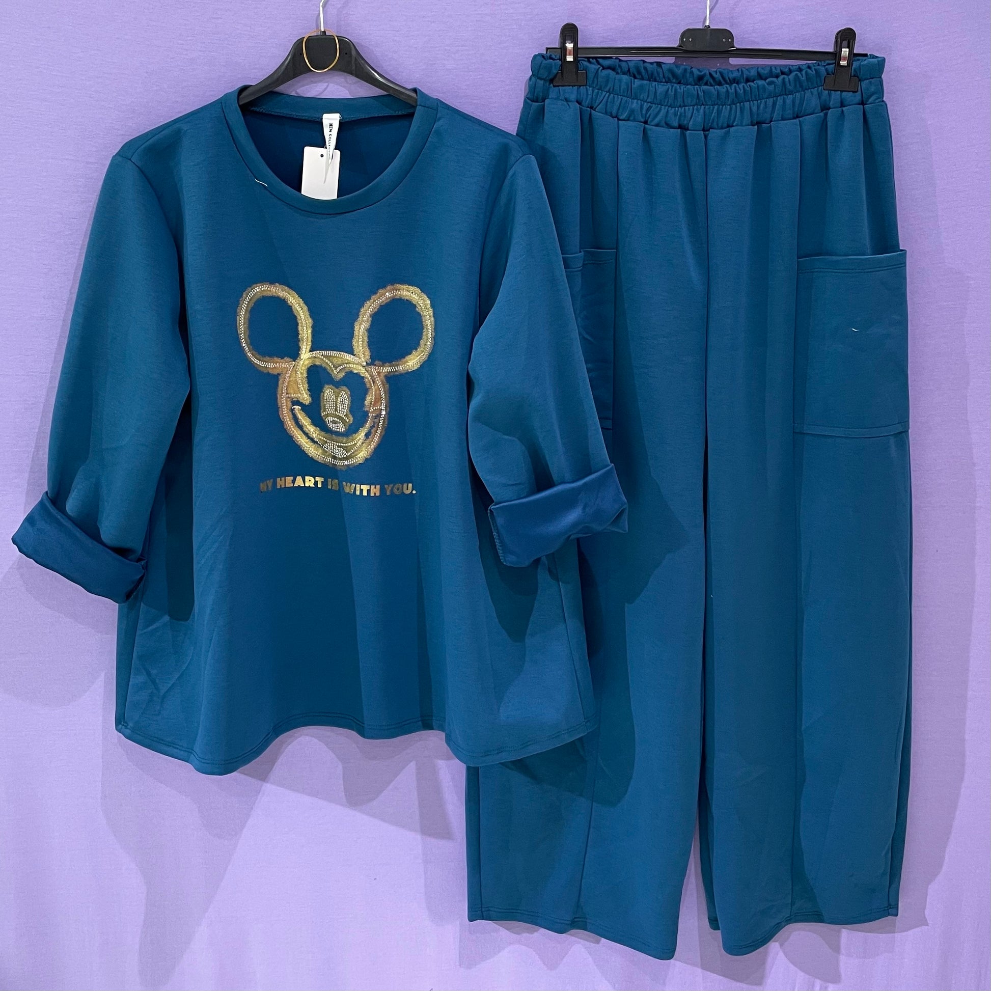 Maxi tuta Mickey Mouse curvy