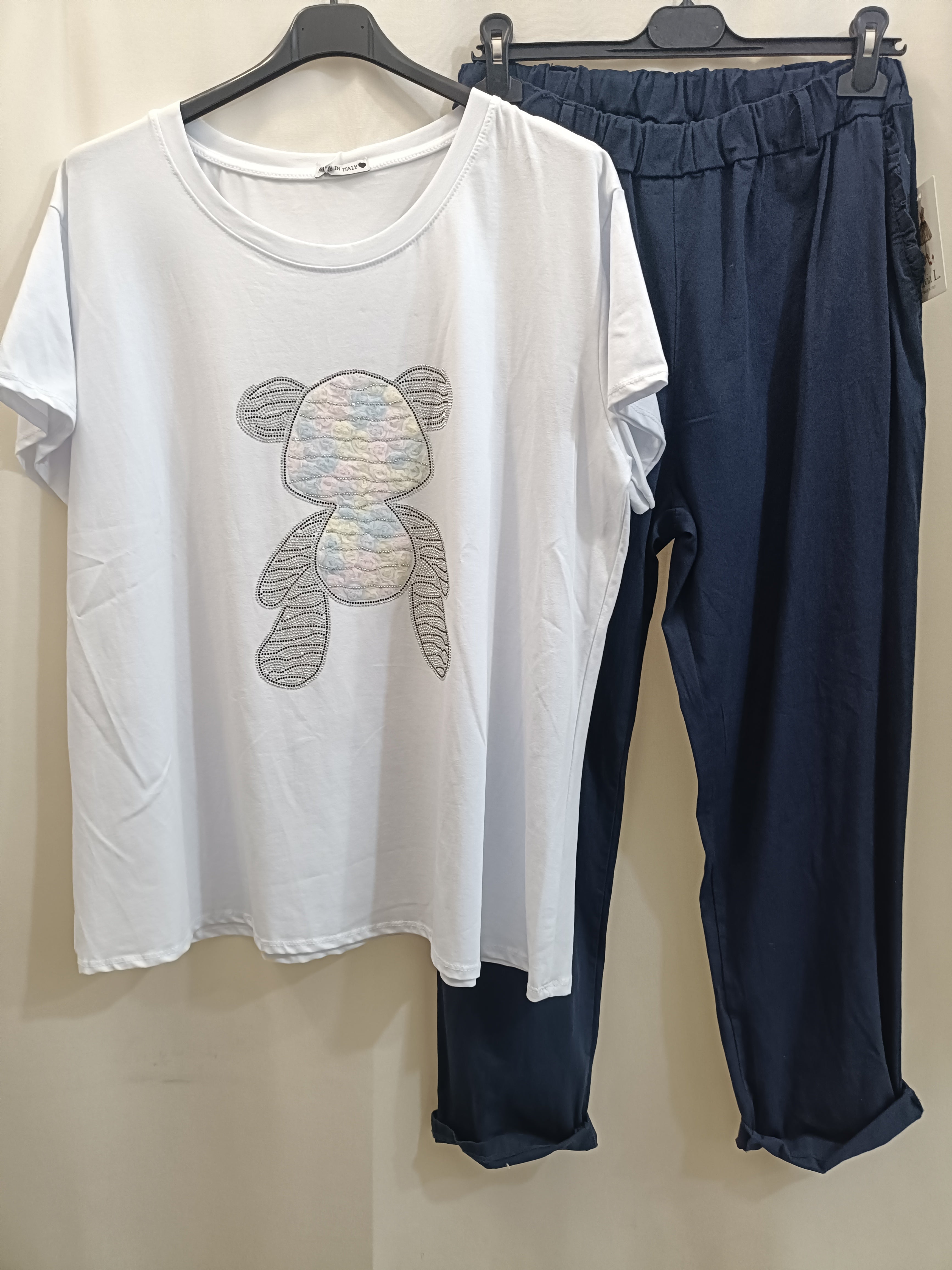 T-shirt Cotone taglie comode con stampa - XL 4XL