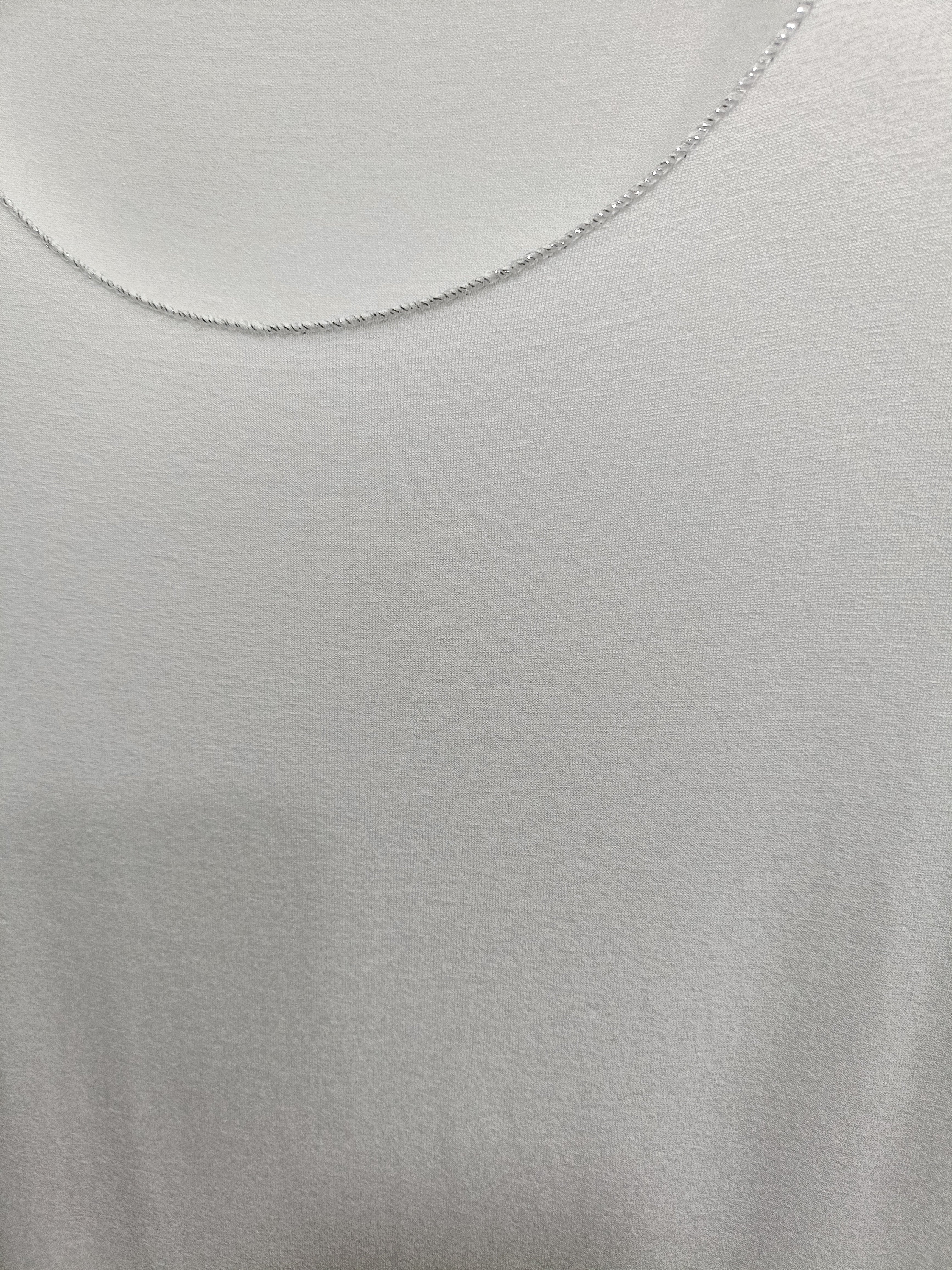 T-shirt Basic bordo lurex - taglie comode
