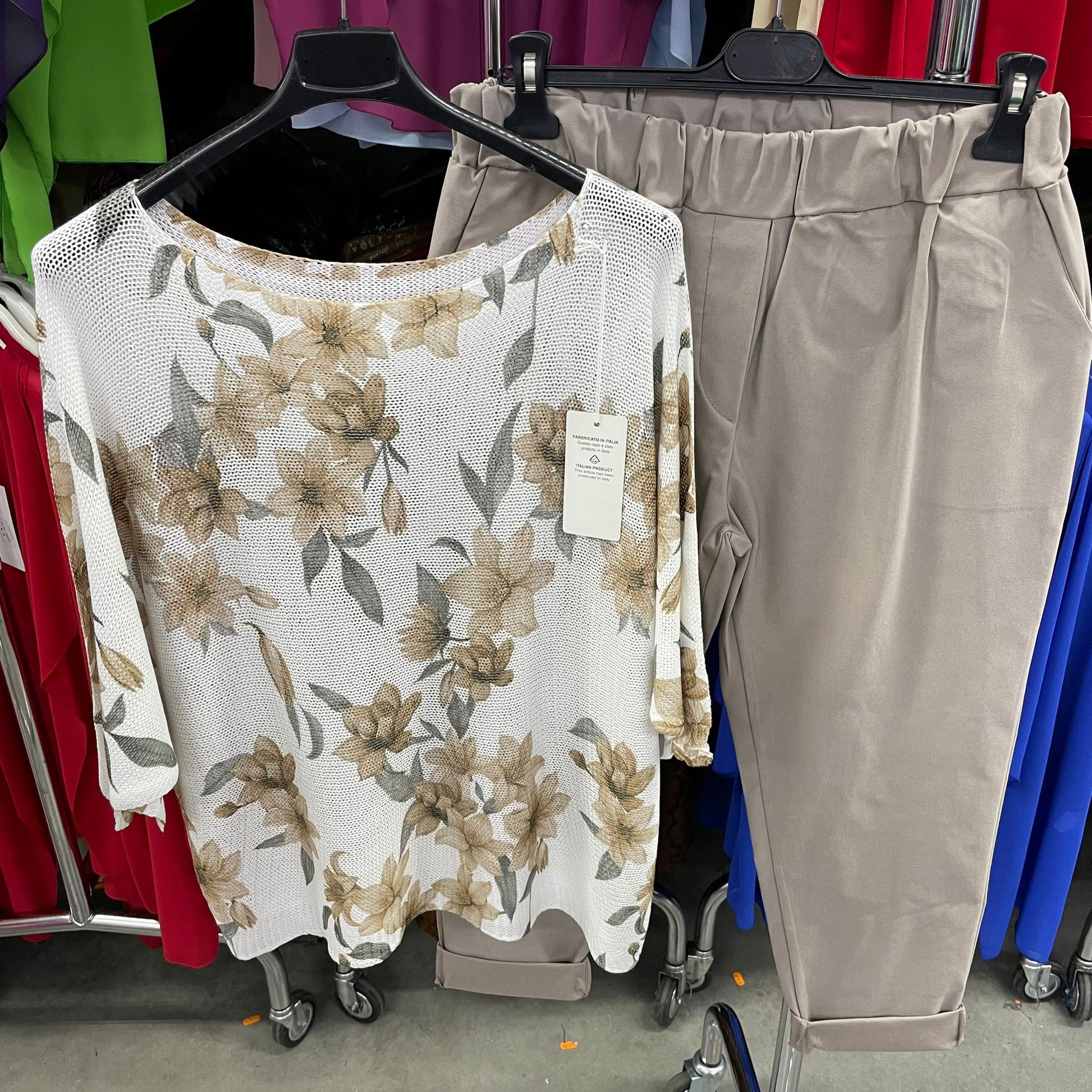 Completo Jeansetti e blusa
