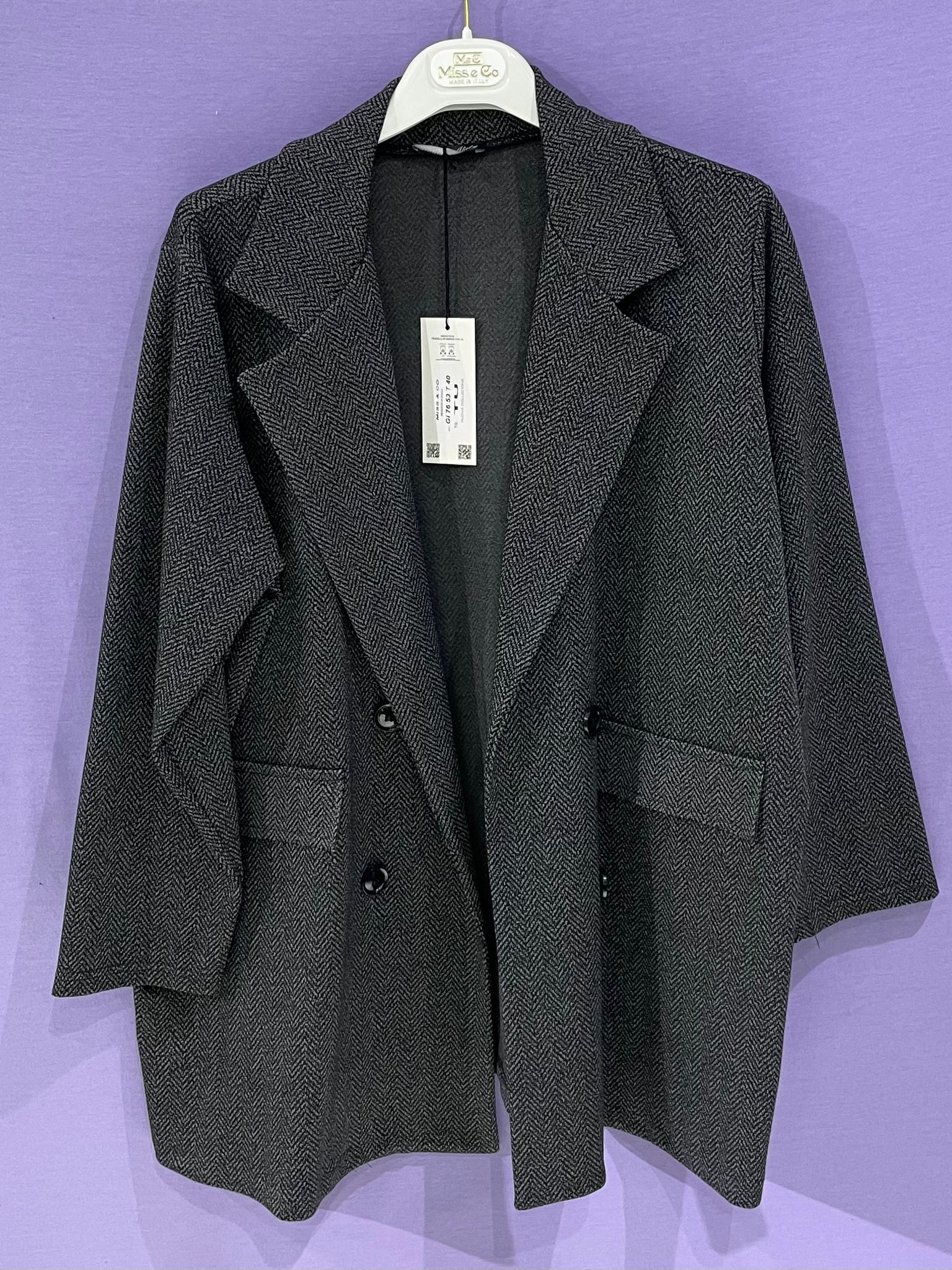 Cappotto sale pepe curvy