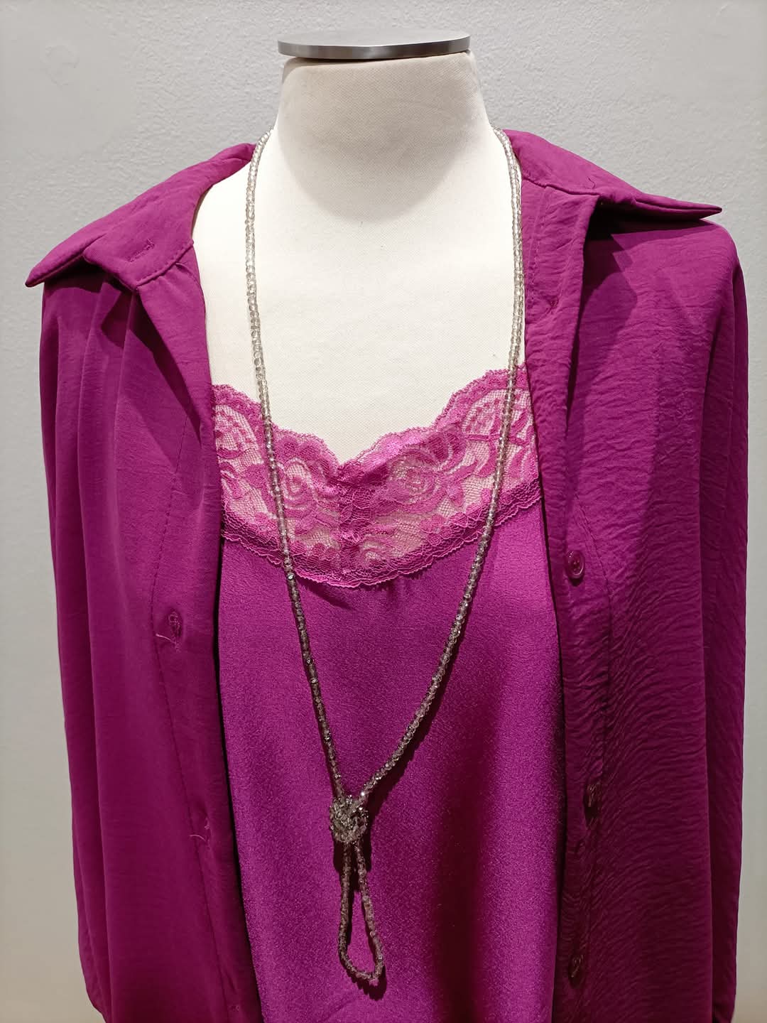 Top Sottogiacca Raso curvy spallina regolabile taglie comode