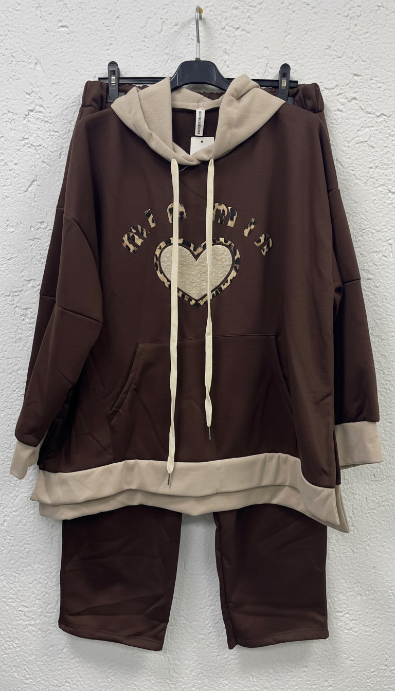 Tuta cuore Miu curvy