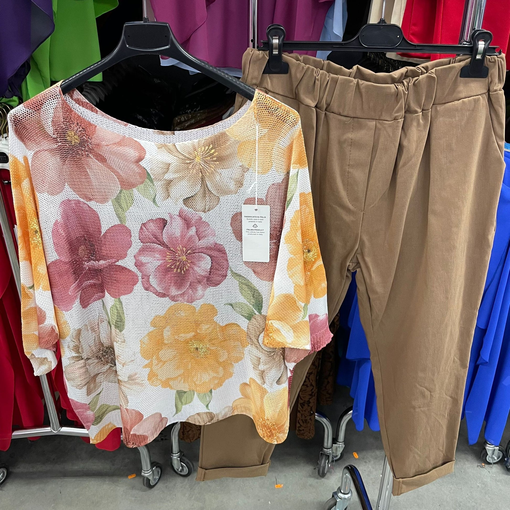 Completo Jeansetti e blusa