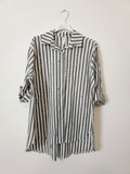 Maxi camicia applicazioni curvy