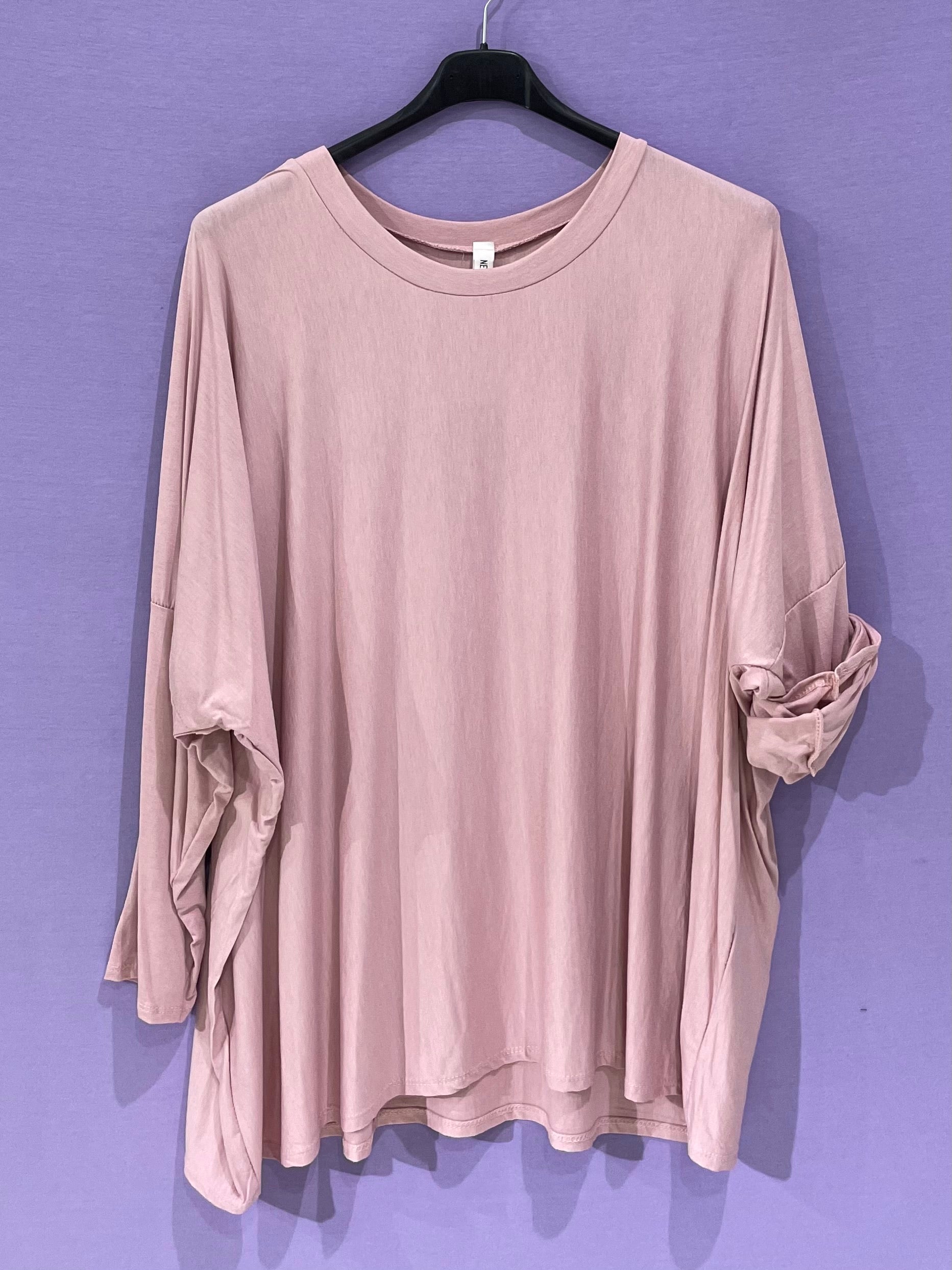 Maxi maglia manica lunga curvy