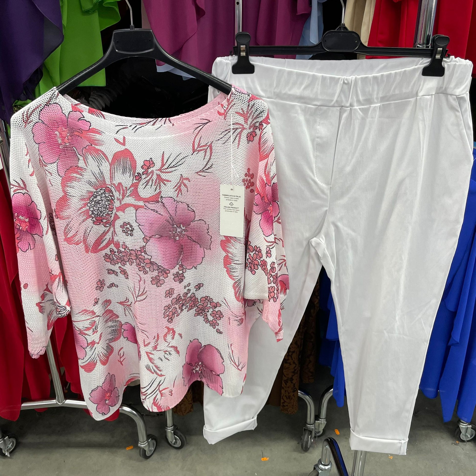 Completo Jeansetti e blusa
