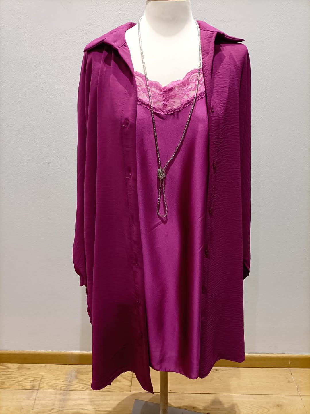 Top Sottogiacca Raso curvy spallina regolabile taglie comode