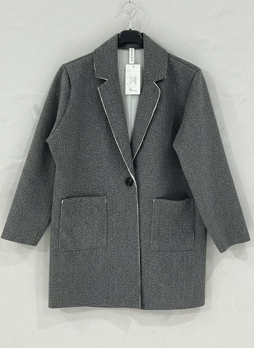 Cappotto corto curvy