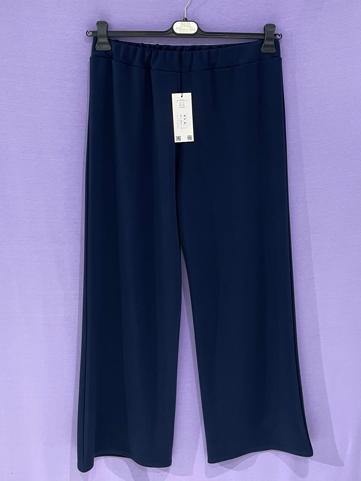Maxi pantalone elasticizzato curvy