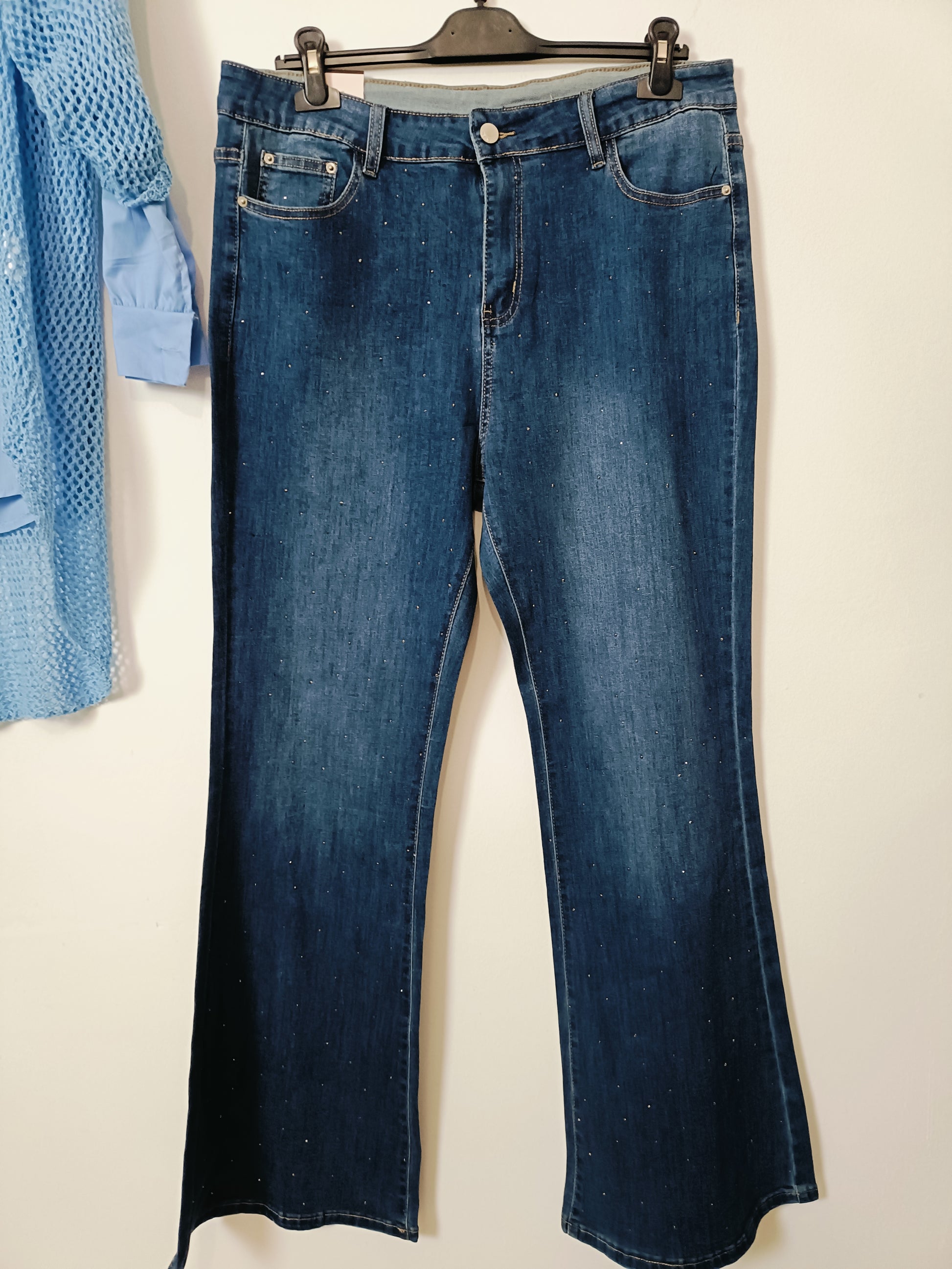 Jeans curvy zampa brilli