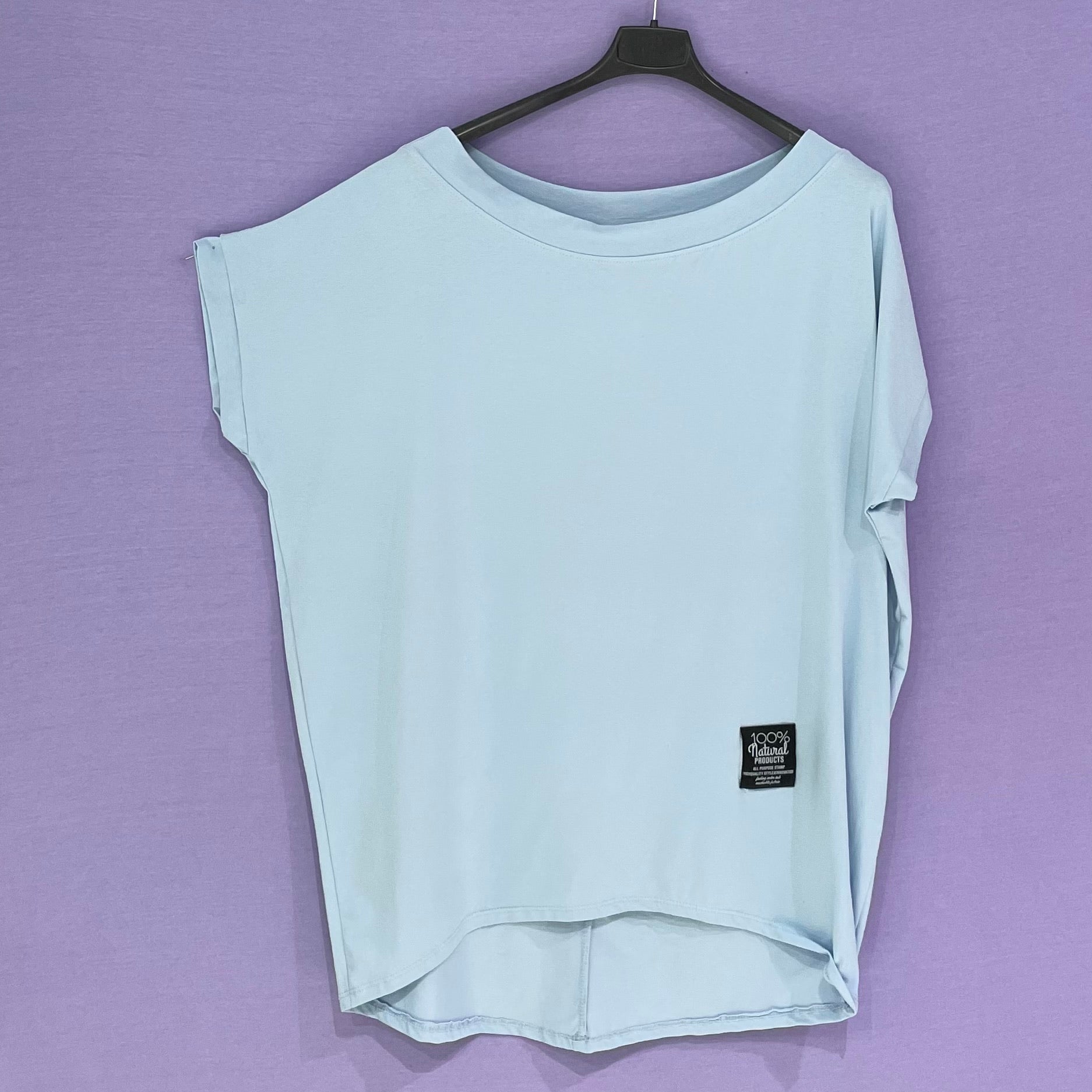 Maxi maglia cotone scollo tondo