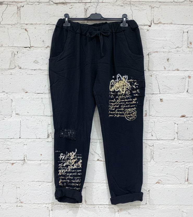 Maxi jeansetto stampe laccio curvy