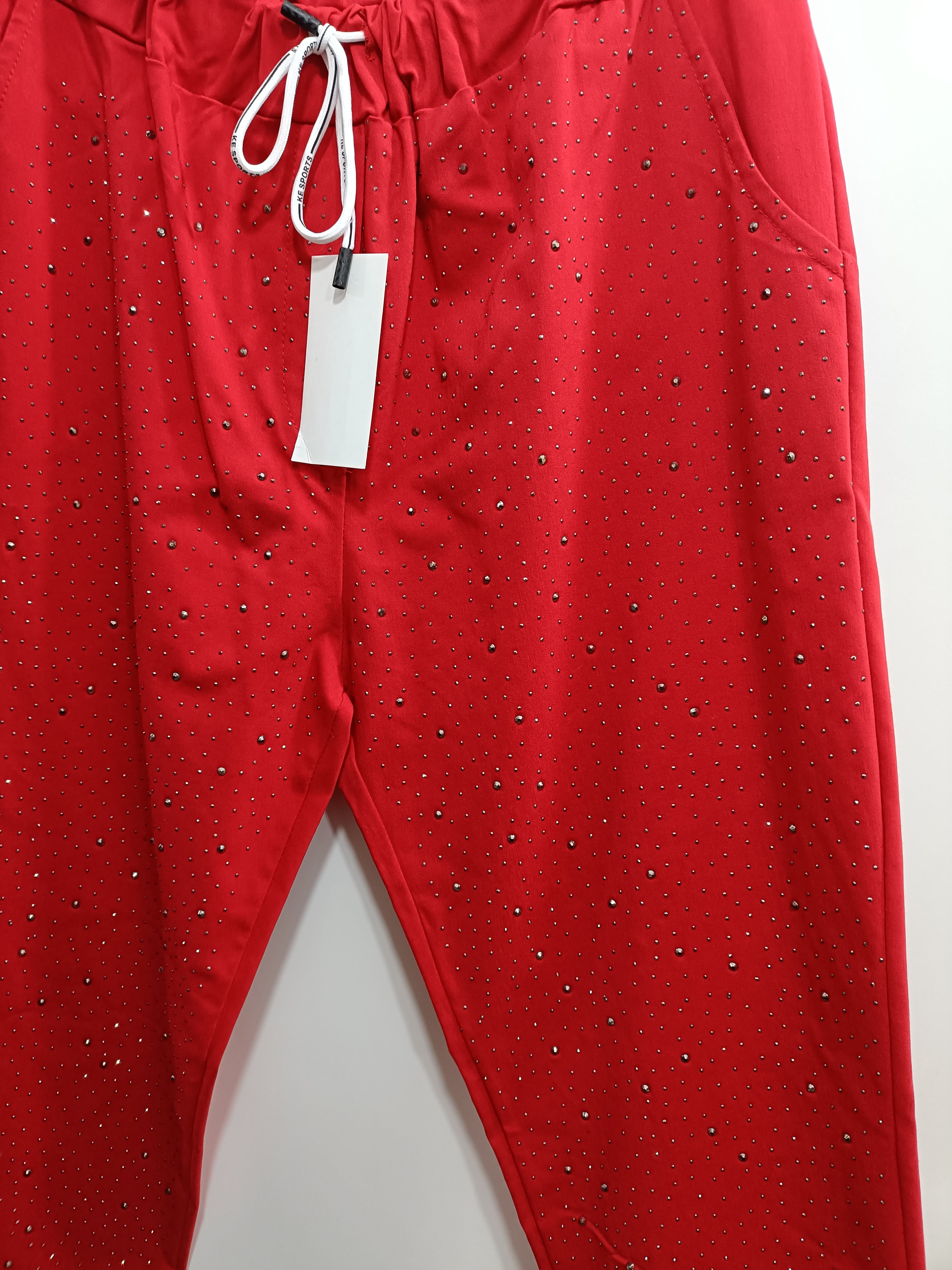 Pantalone Jeansetto brillantini - taglie comode