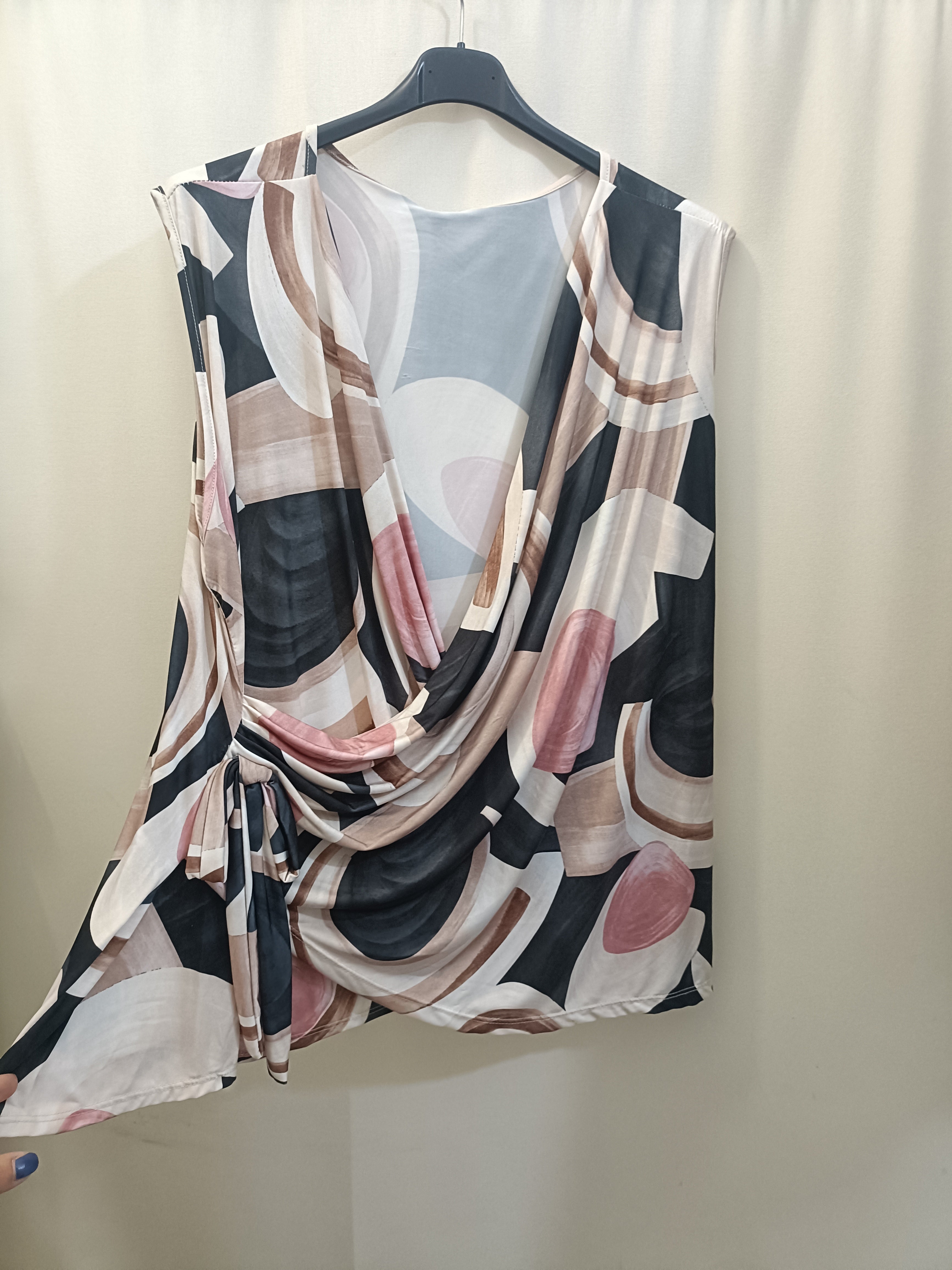 Maxi blusa Fiocco curvy - taglie comode XL 5XL
