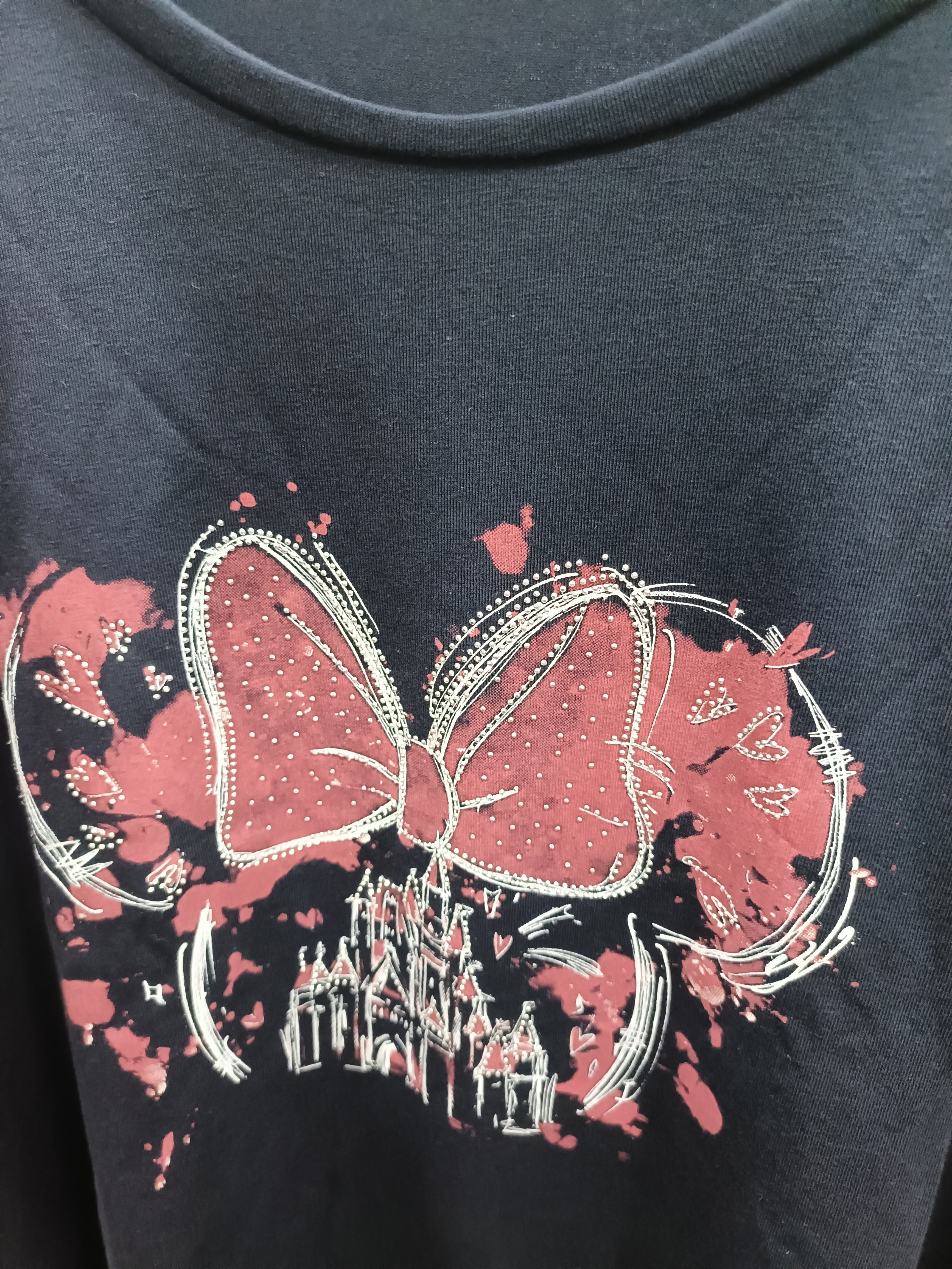 T-Shirt Donna "Magico Castello" con Strass – Nuova Collezione