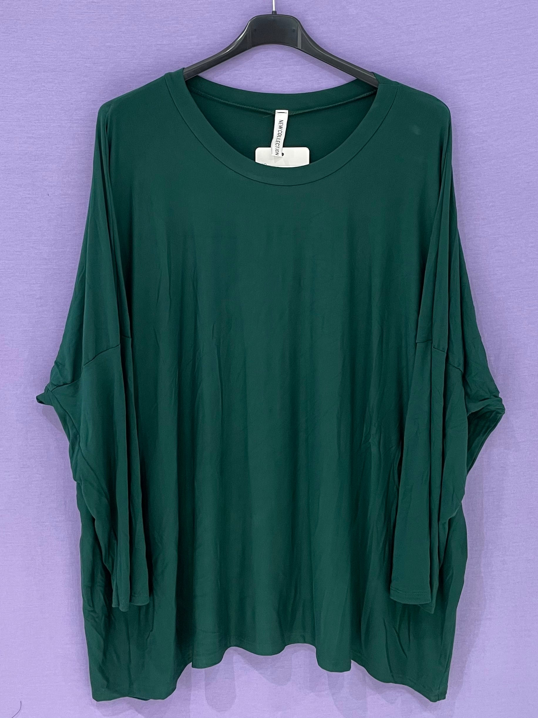 Maxi maglia manica lunga curvy