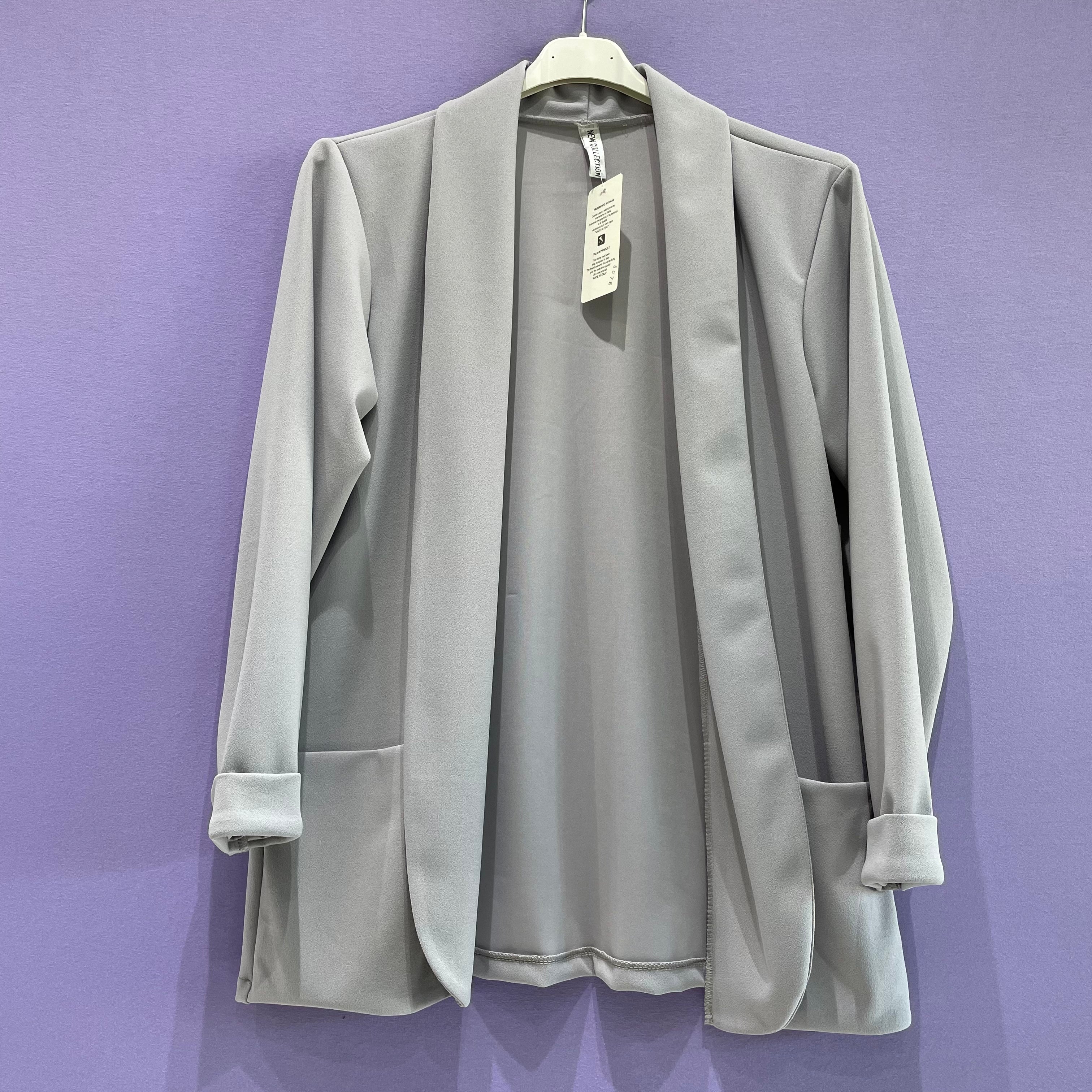 Blazer Classic con polsino e tasche - taglie comode leggero nuova collezione 2026