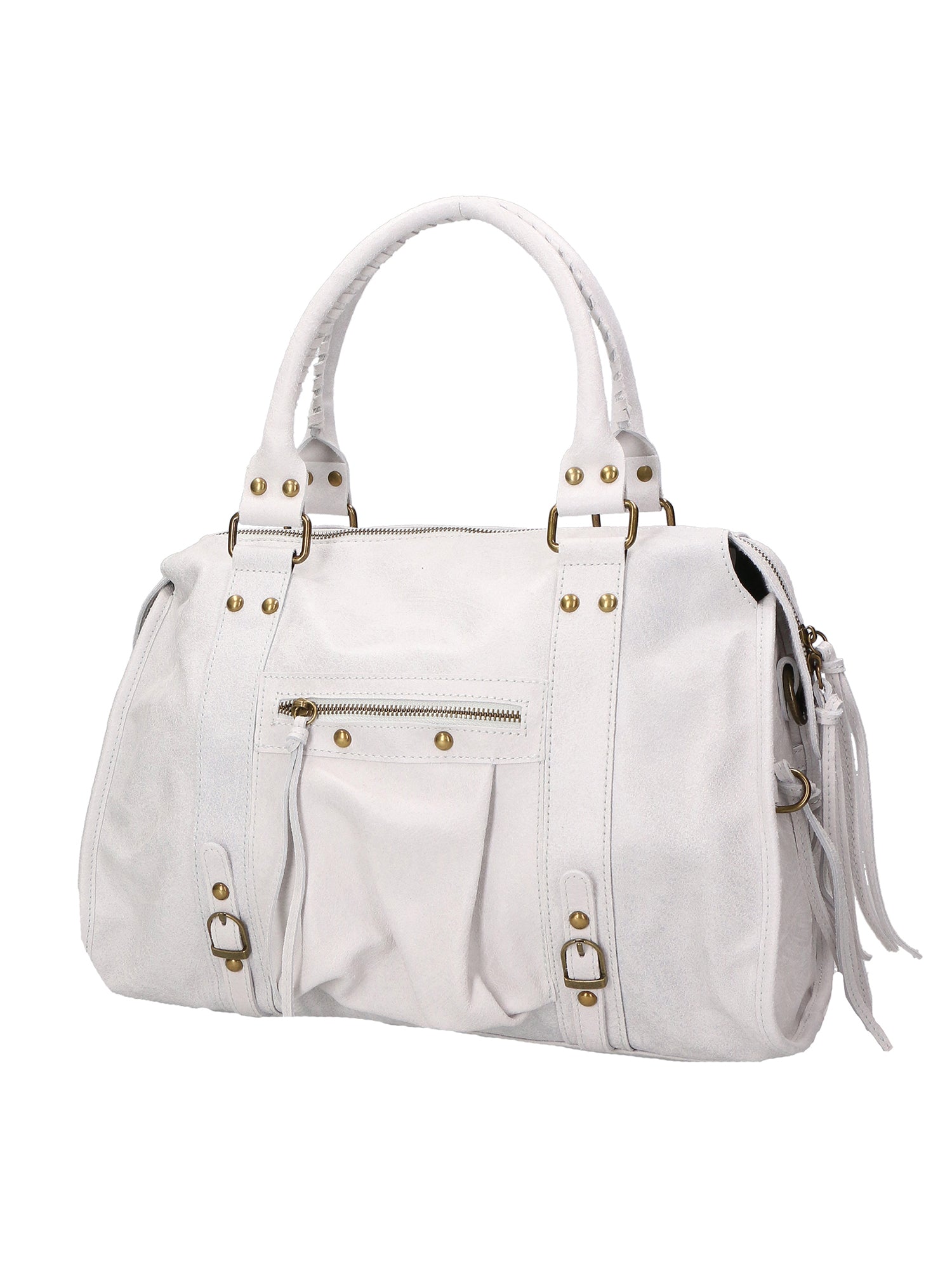 Borsa Modello City Bag Grande Vera Pelle artigianale - Made in Italy