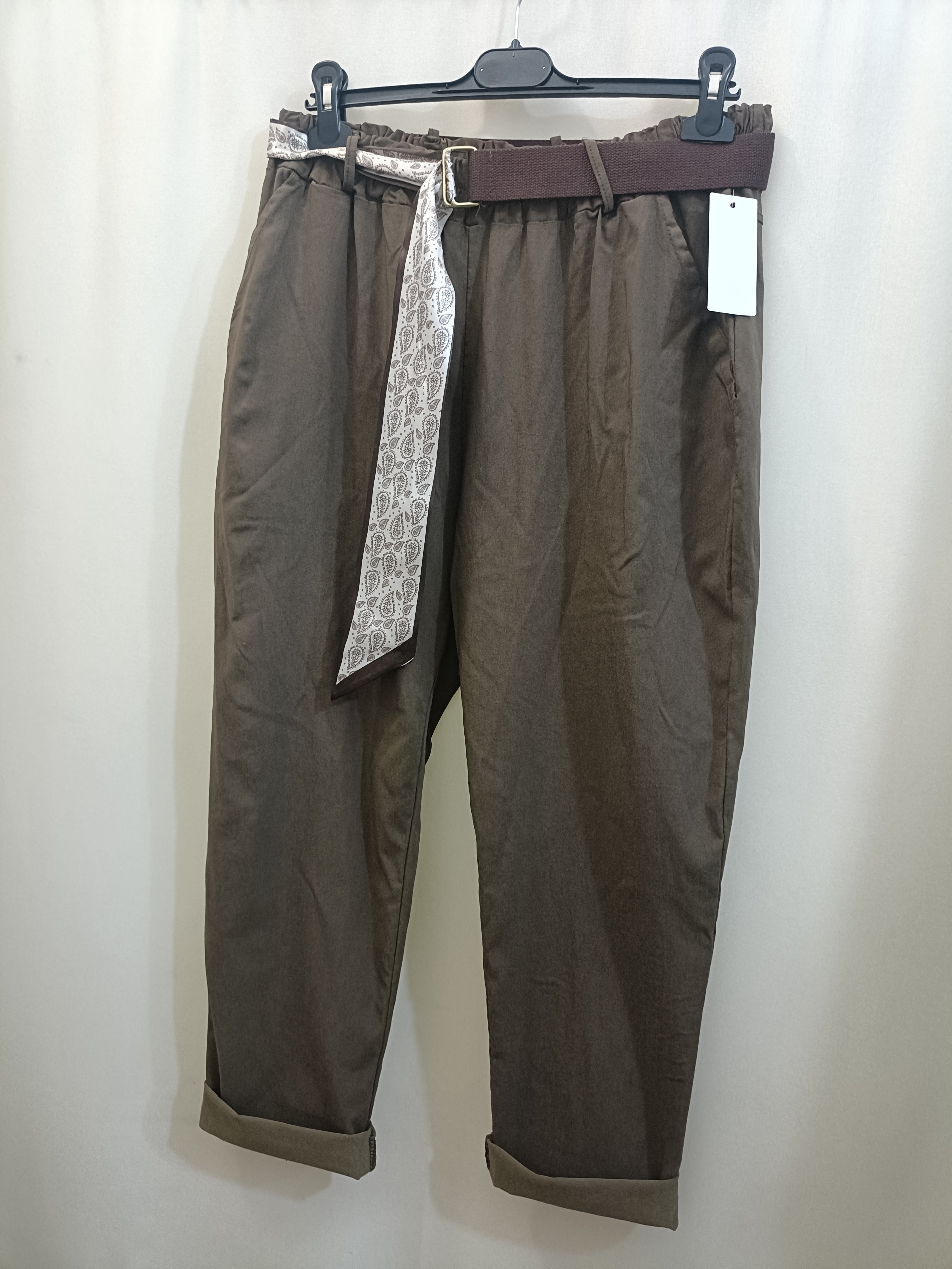 Pantalone Jeansetto passanti e cintura vestibilità perfetta XL alla 4XL